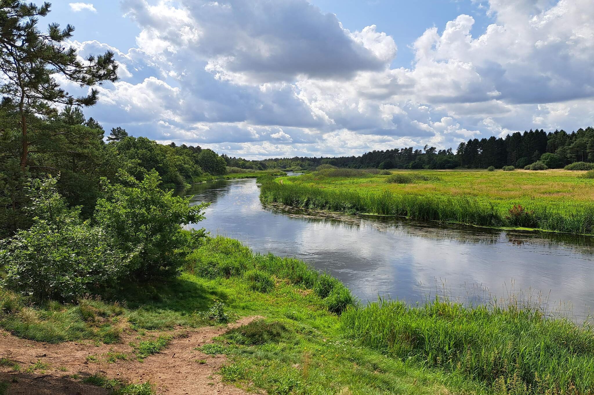 6 Personen Ferienhaus in Ans By-Wasserblick
