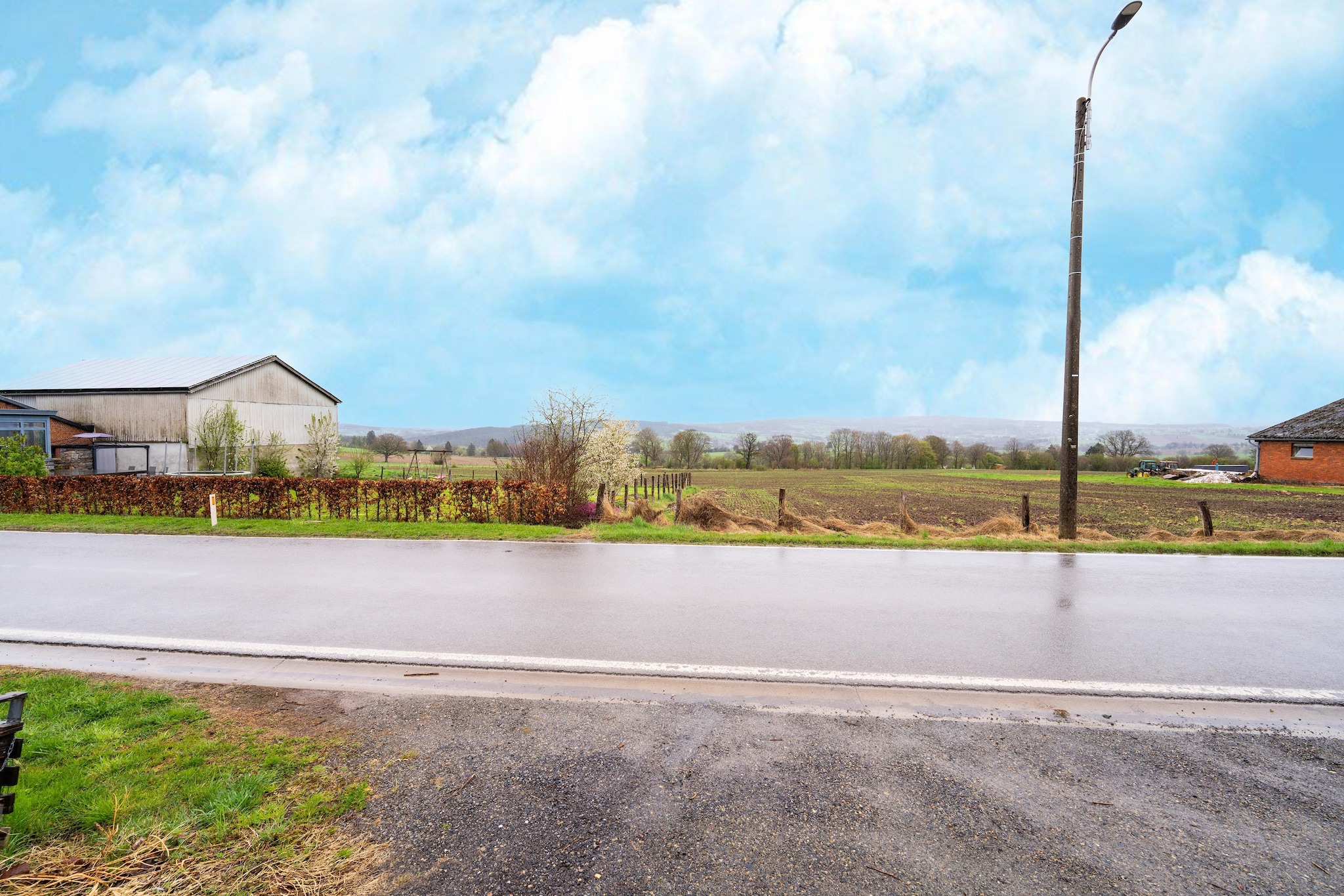 Très belle habitation à Lierneux pour 5 adultes-Vue d'été