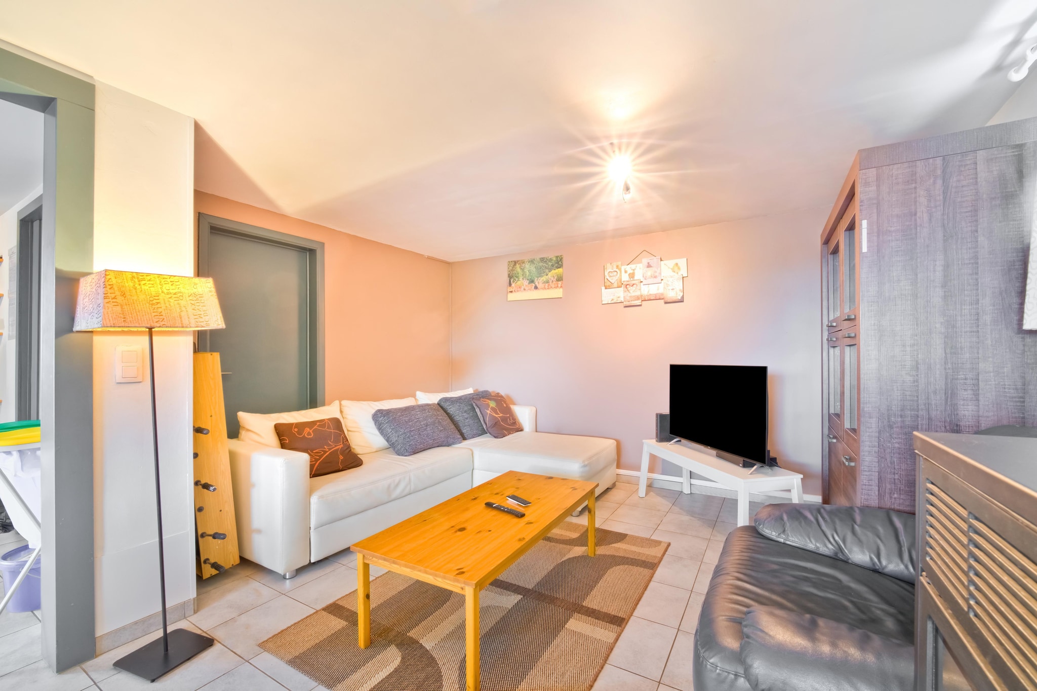 Très belle habitation à Lierneux pour 5 adultes-Salon