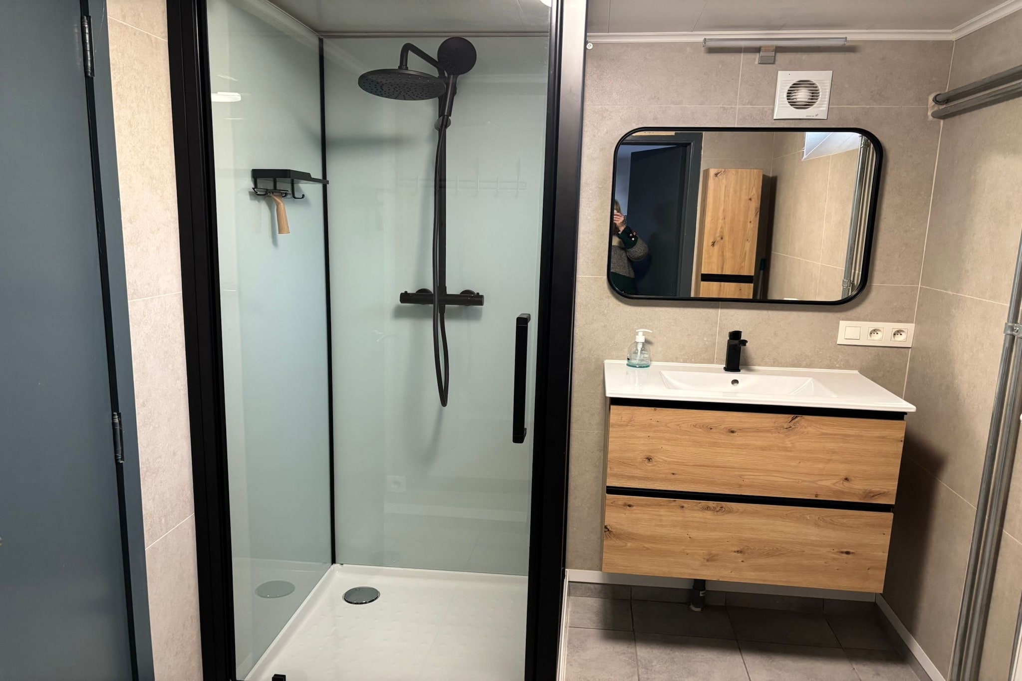 Très belle habitation à Lierneux pour 5 adultes - Badkamer