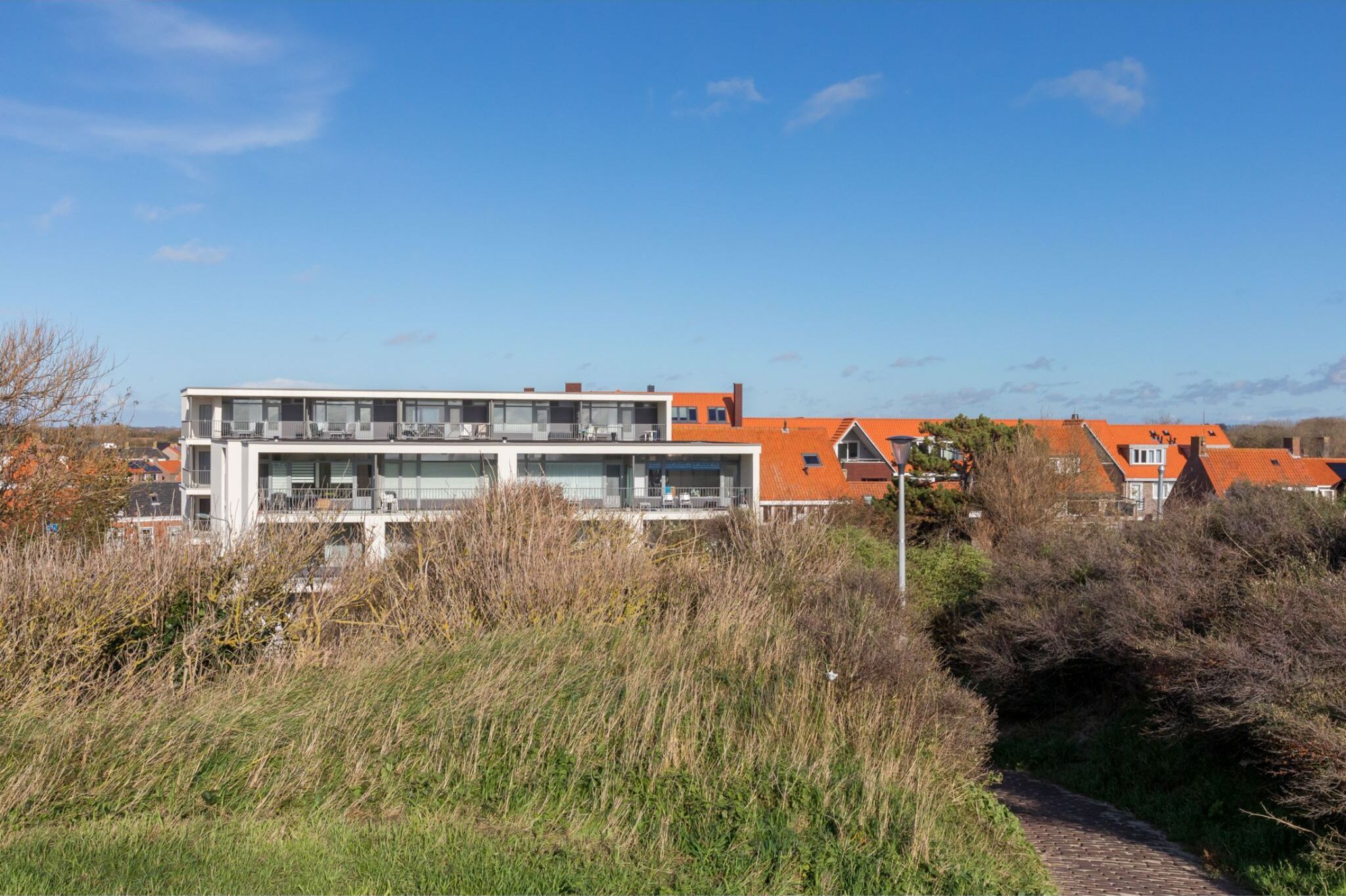 Attractive apartment in the center and at the bottom of the Zoutelande dunes