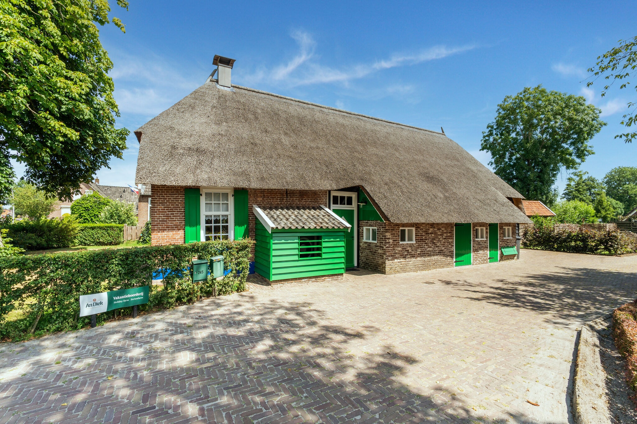 Farmhouse in Staphorst with sauna