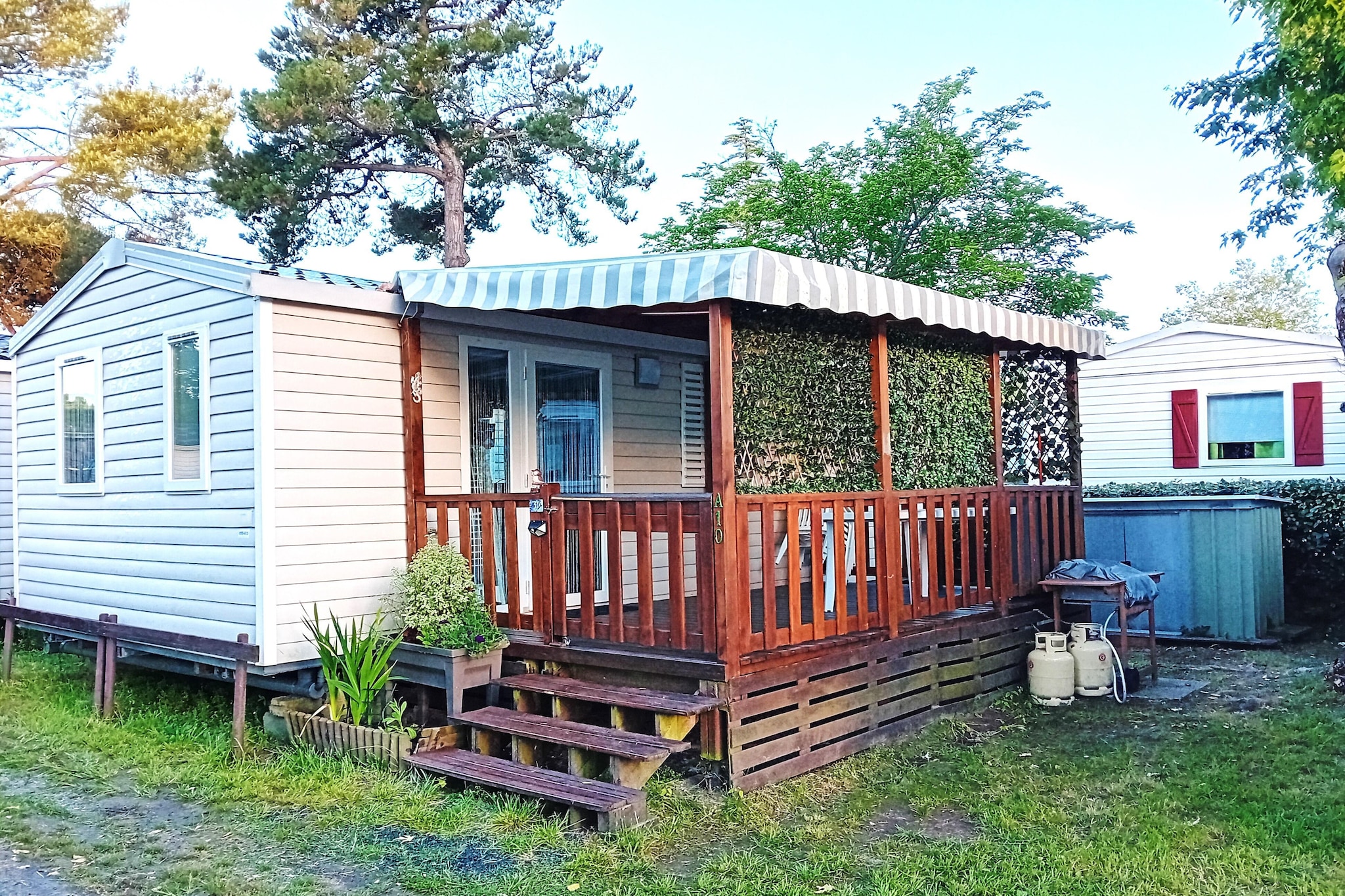 Mobil-home 4 pax-Exterior in summer