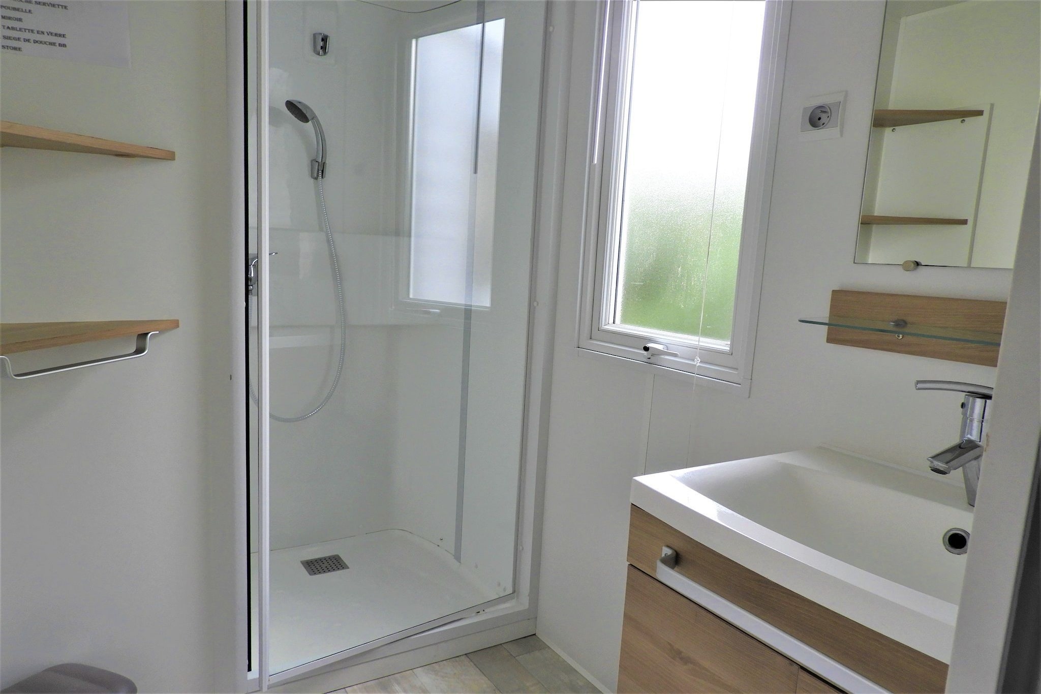 Mobil-home 6 pax-Badezimmer