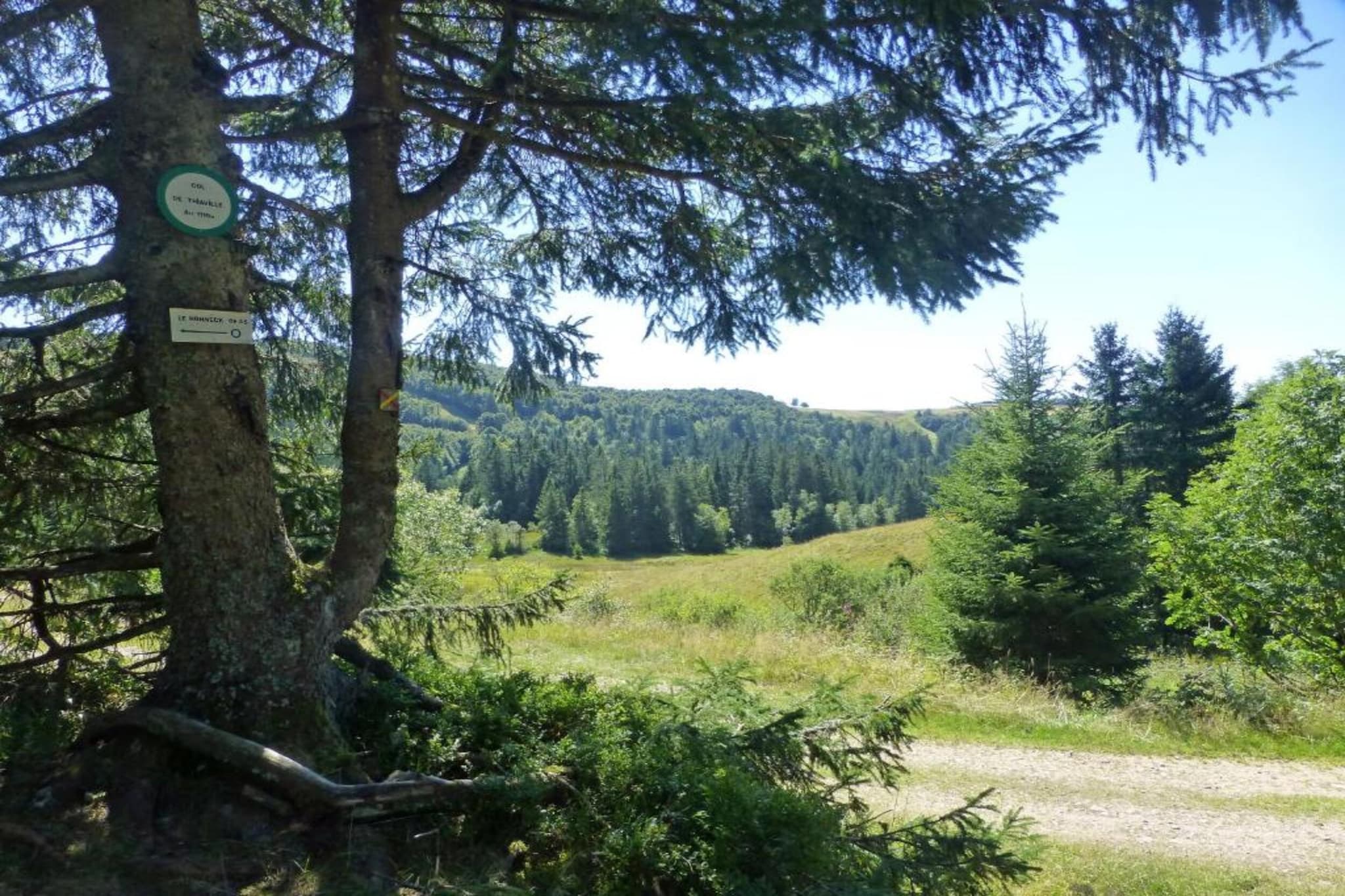 Le Renard-Gebieden zomer 20km