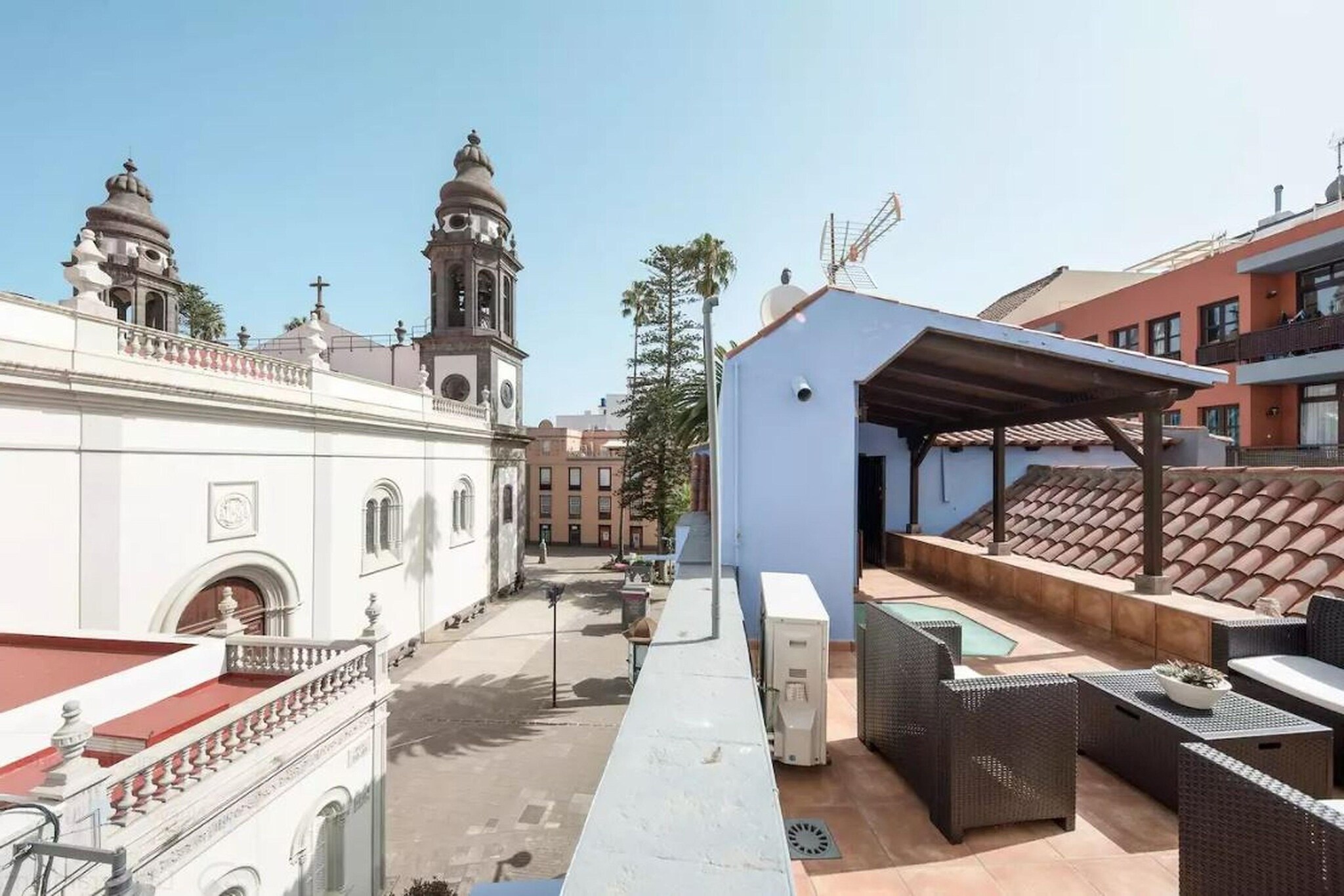 La Buhardilla de la Vicaría-Terrasbalkon