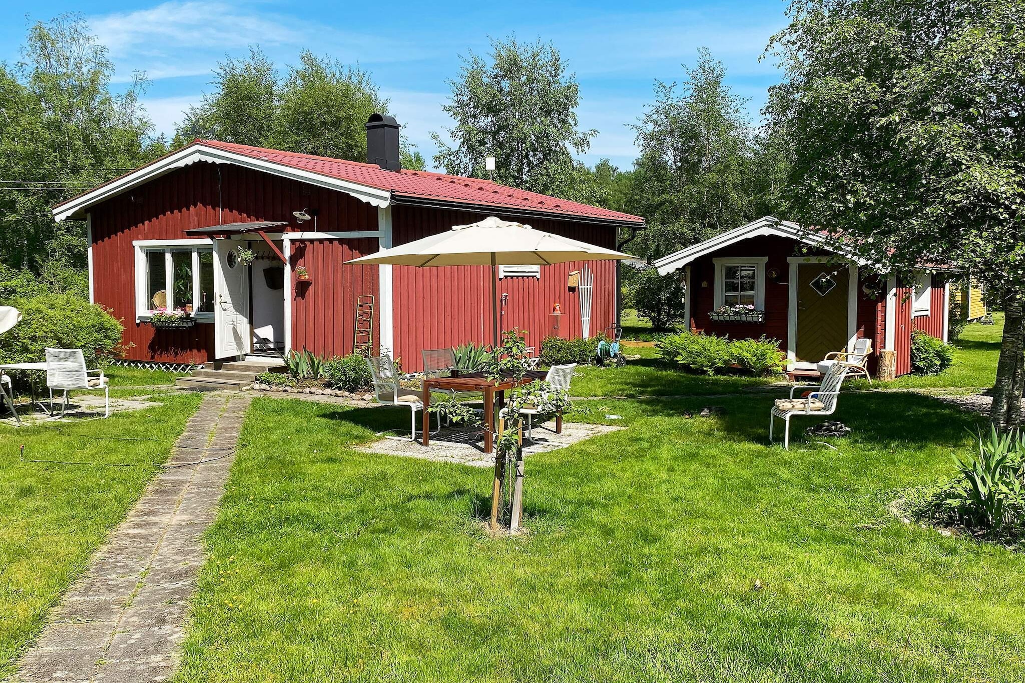 Charmante Sommerhutte mit Sauna-By Traum