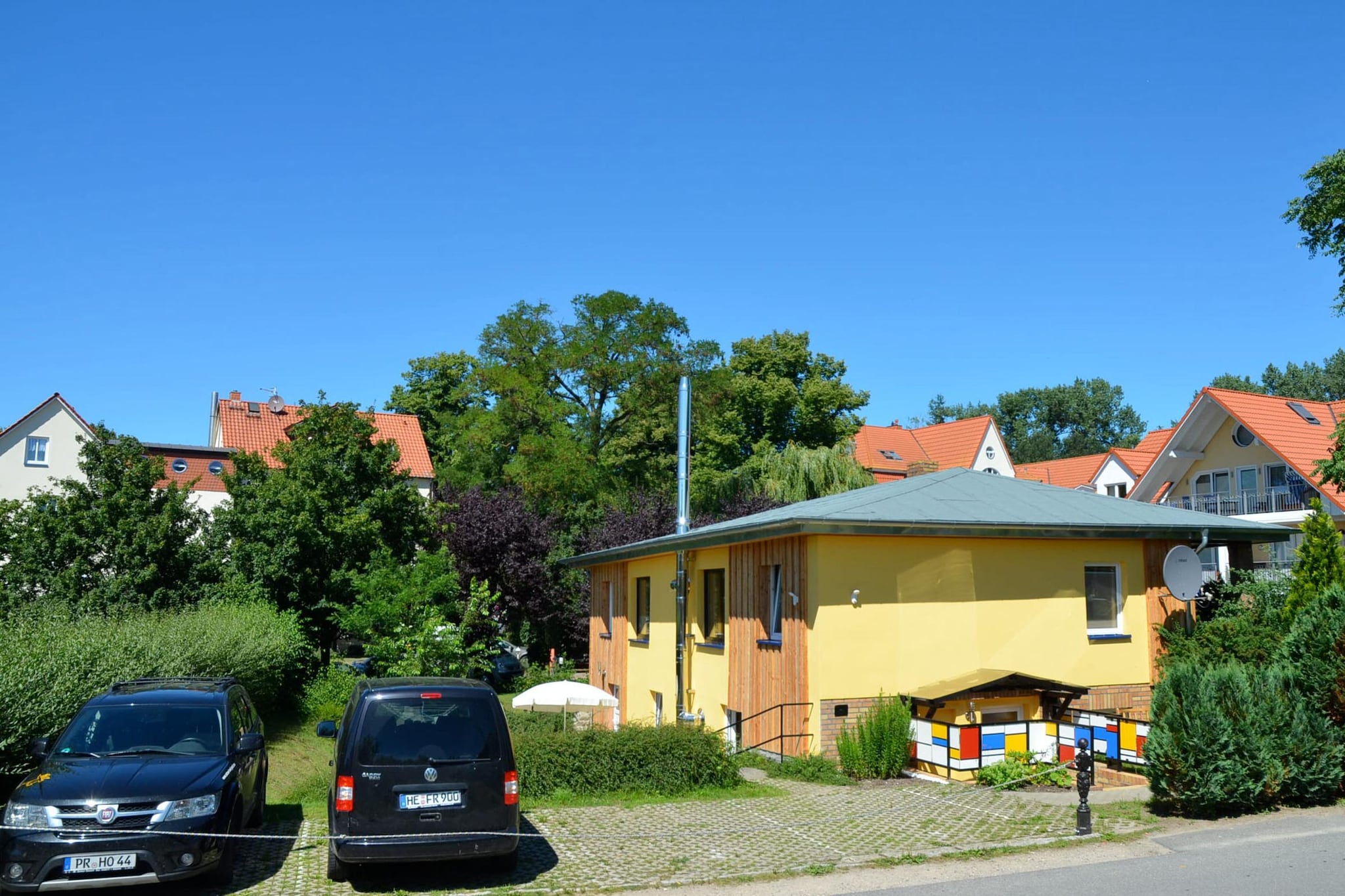 Inselhaus Piet auf der Insel Poel-Buitenkant zomer