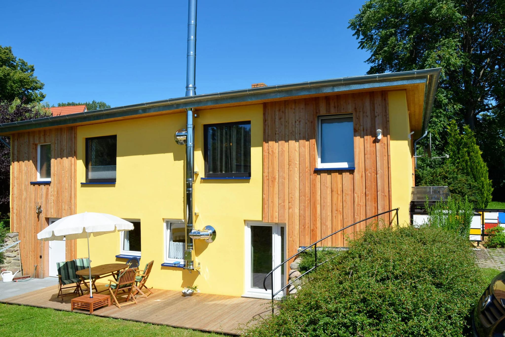 Inselhaus Piet auf der Insel Poel-Buitenkant zomer