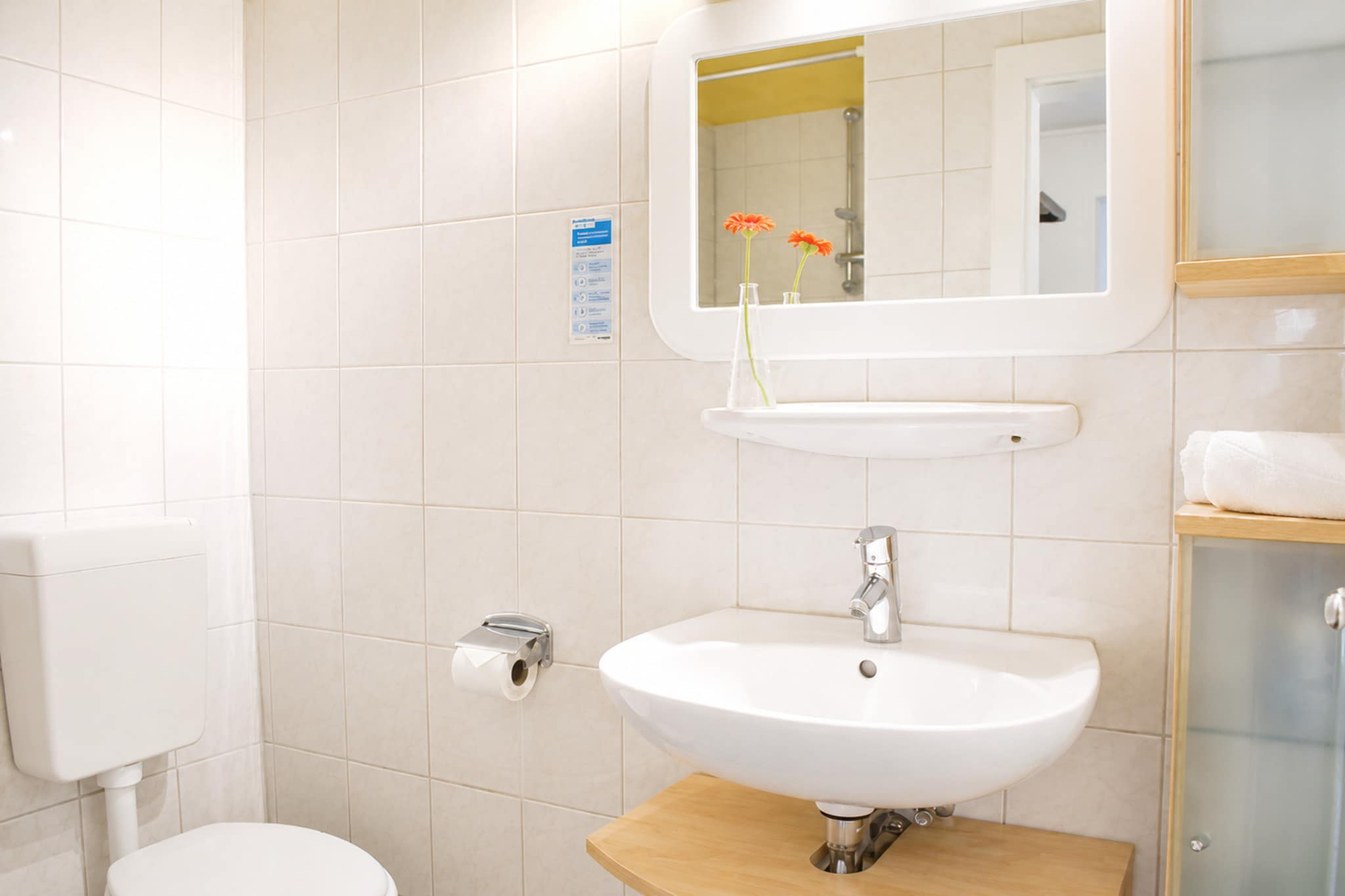 Inselhaus Piet auf der Insel Poel - Badkamer