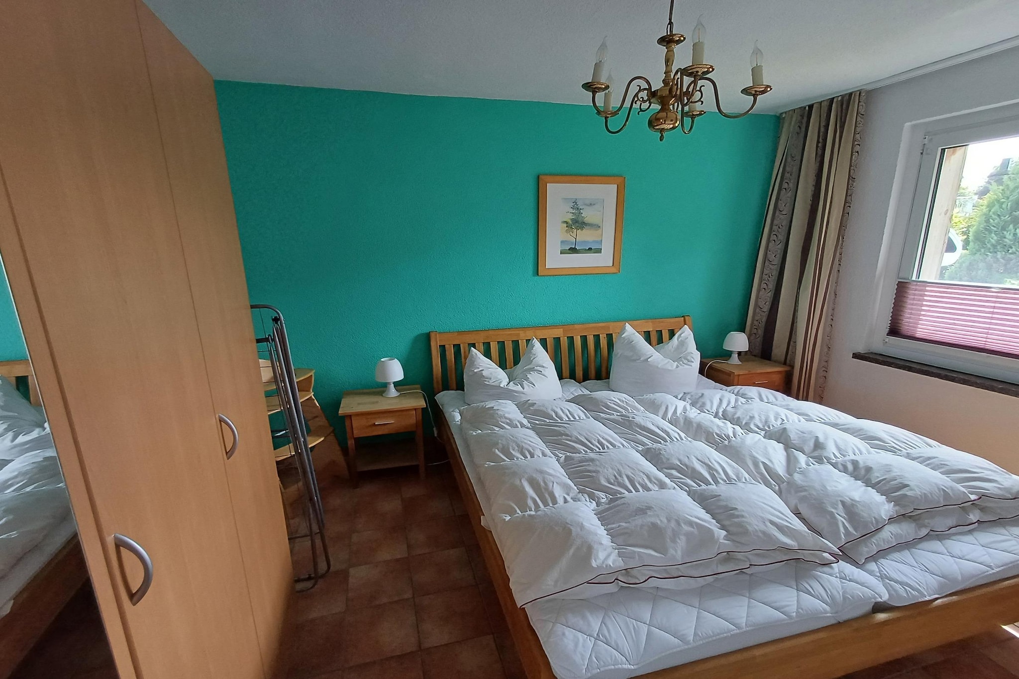 Inselhaus Vincent auf der Insel Poel-Slaapkamer