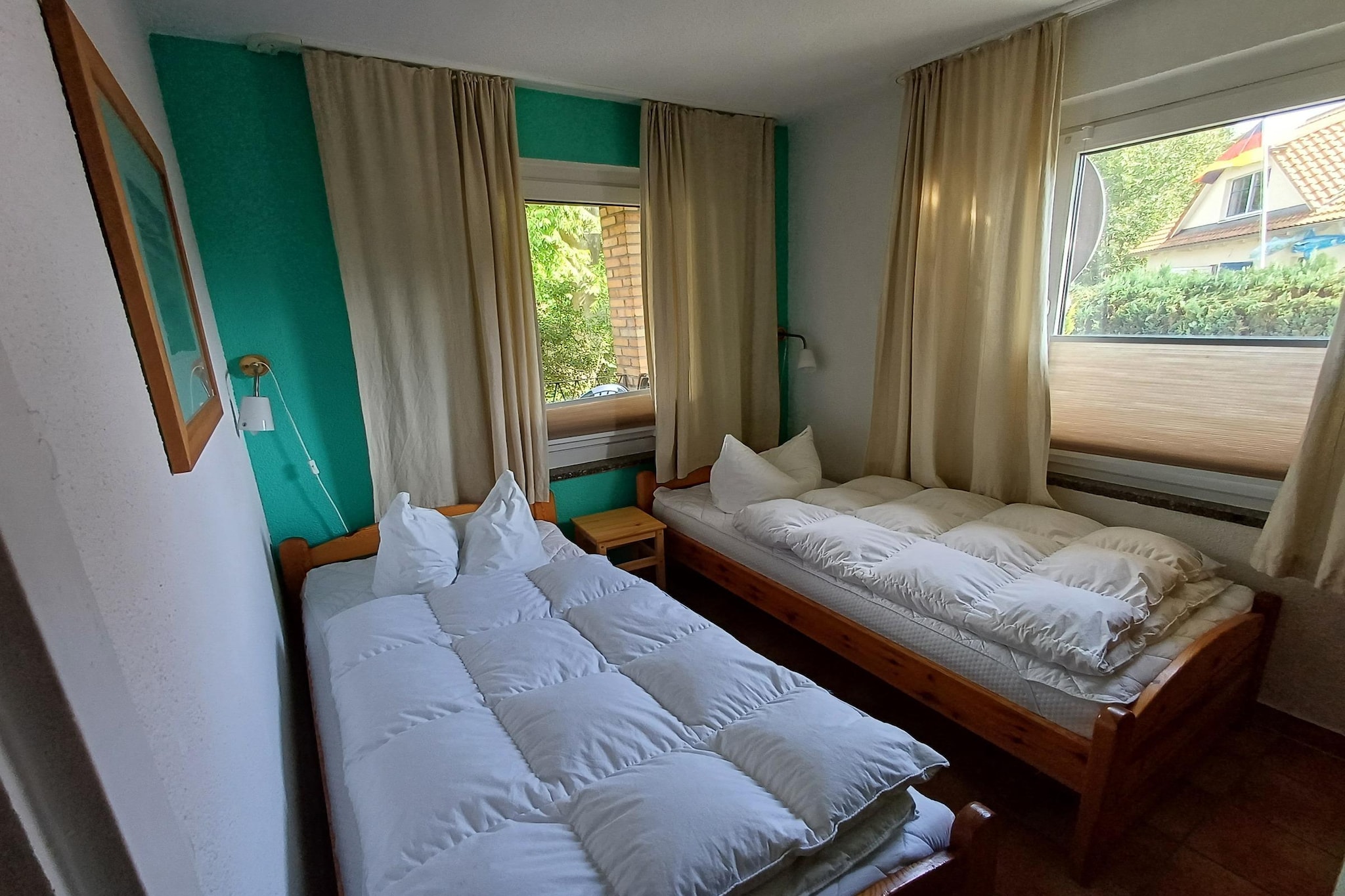 Inselhaus Vincent auf der Insel Poel-Slaapkamer