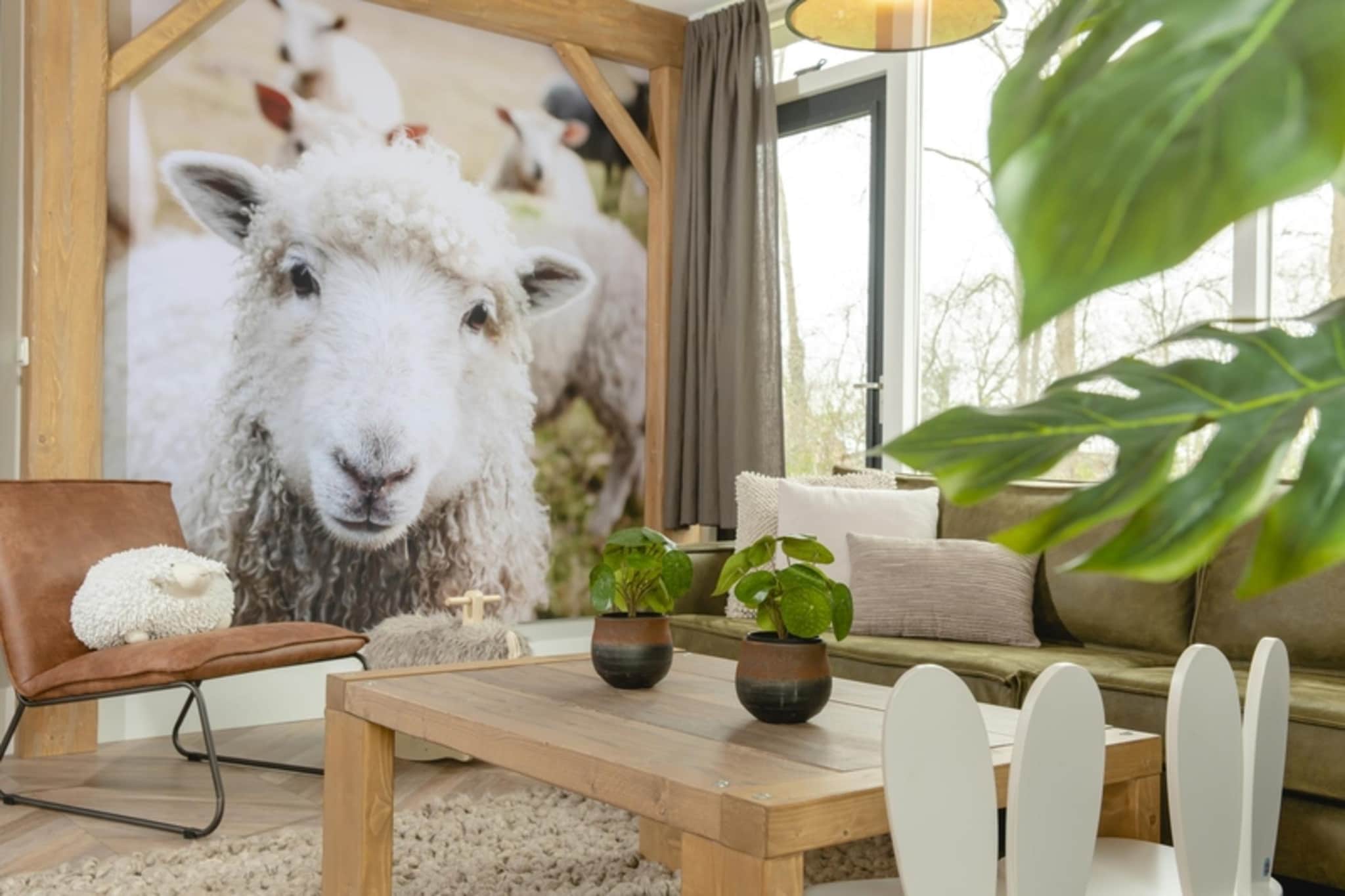 Vakantiepark Mölke 18 - Woonkamer