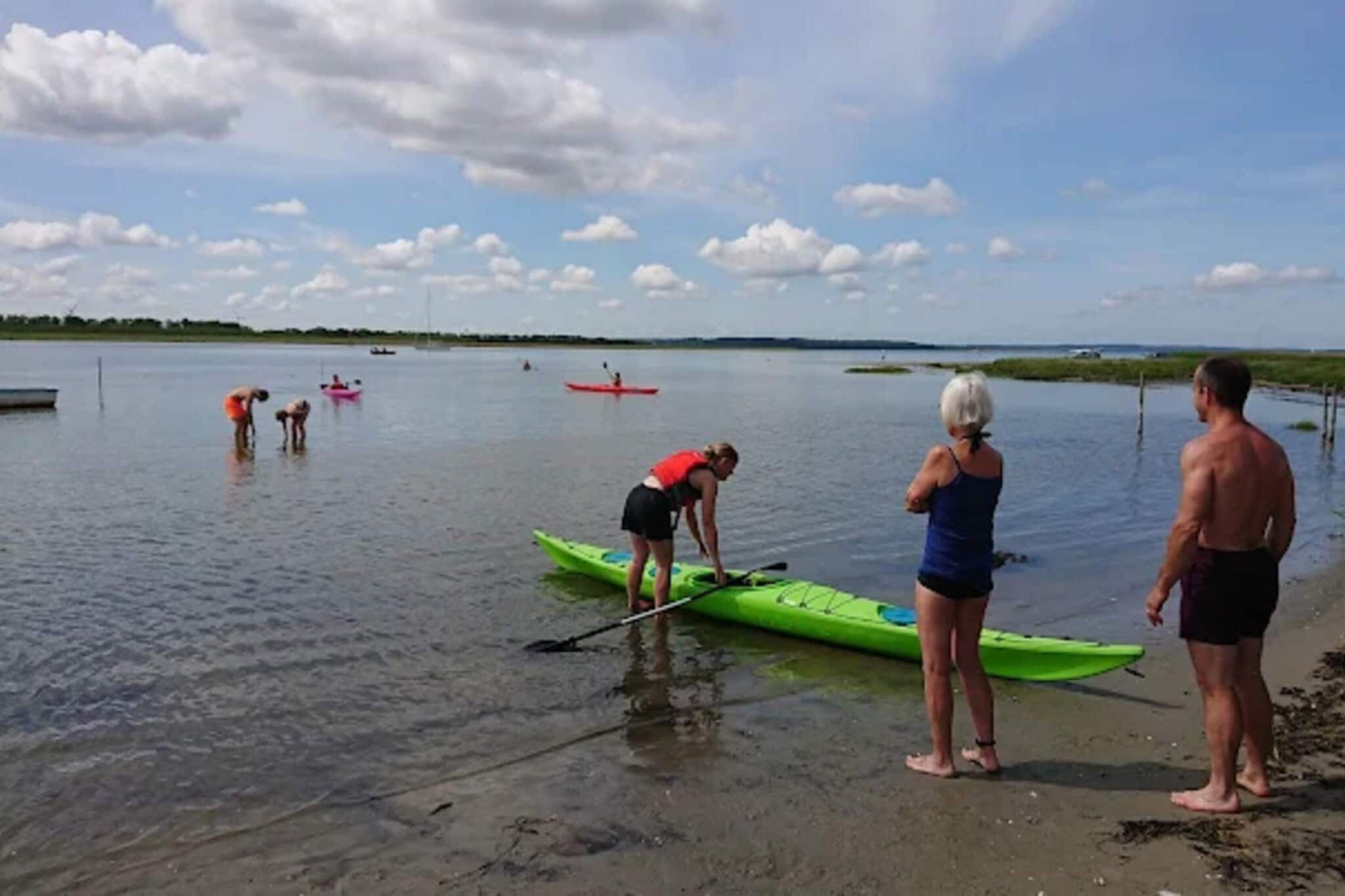 Maison de vacances pour 6 a Hadsund - Vue sur l'eau