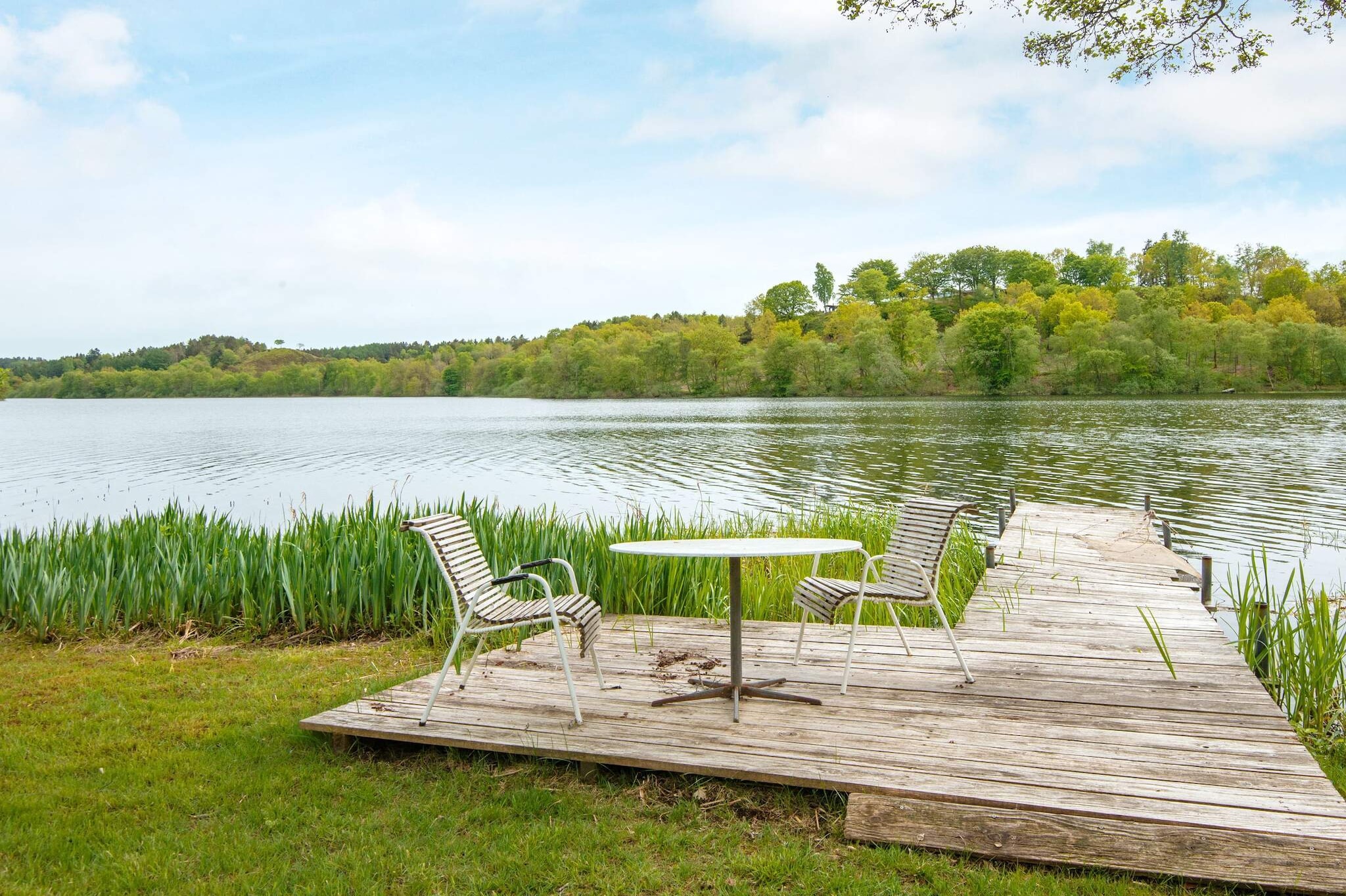 Maison de vacances pour 6 a Bryrup - Vue sur l'eau