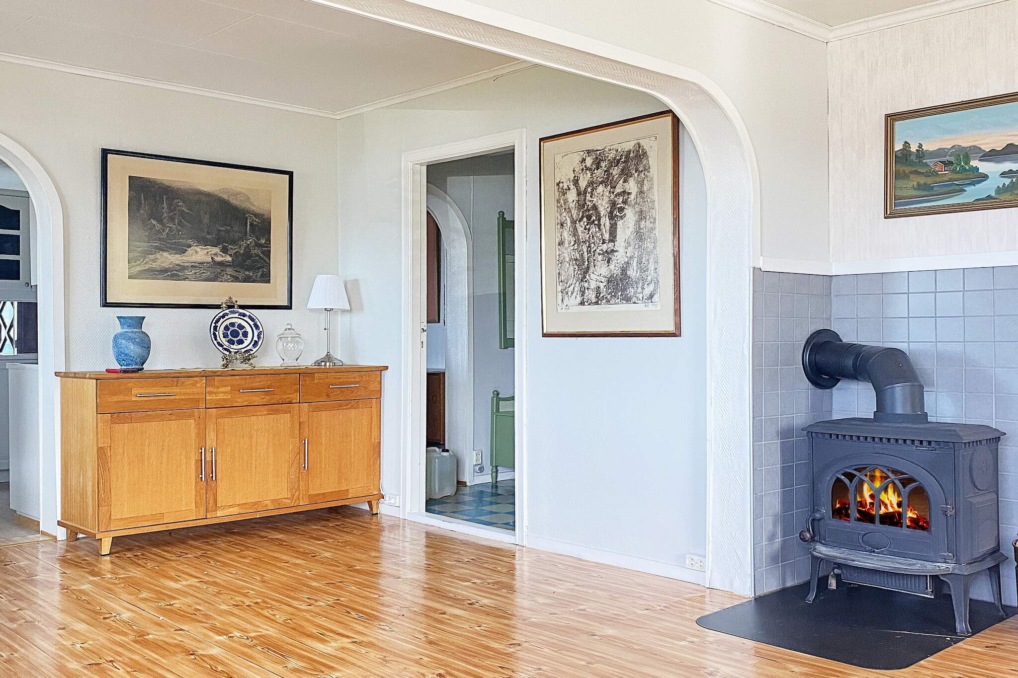 Maison de vacances pour 10 a Brekke - Intérieur