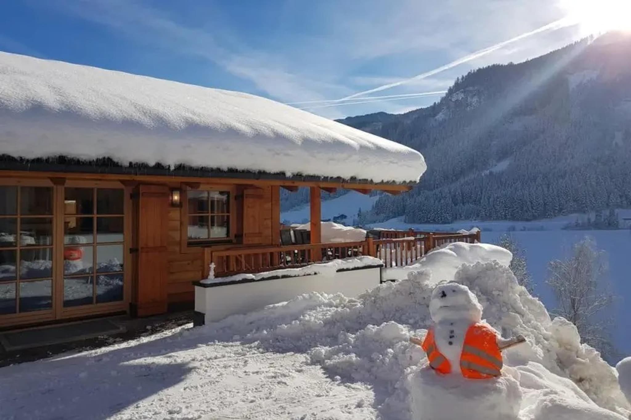 Schöneben Chalet MiJoBa - Garden in winter