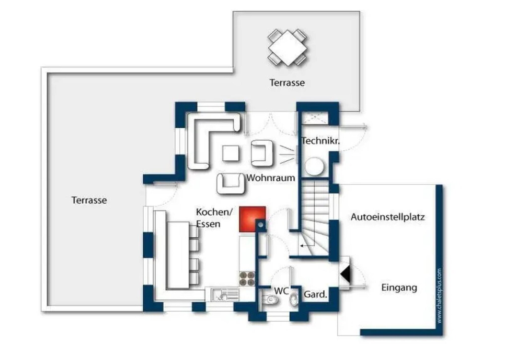 Schöneben Chalet MiJoBa - Floor plan