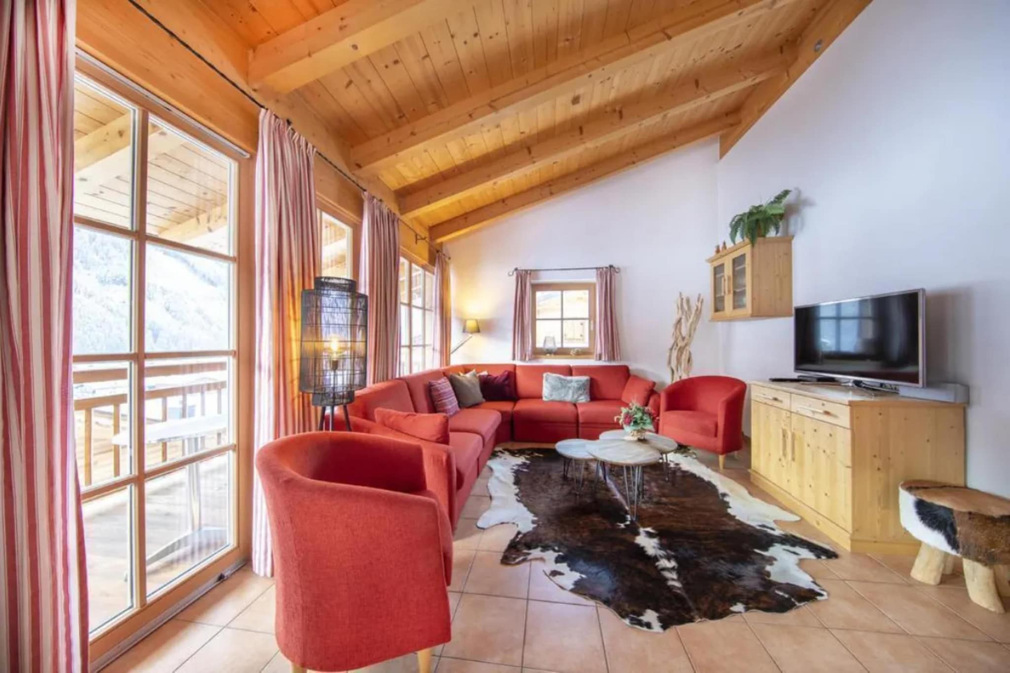 Schöneben Chalet MilKa - Woonkamer