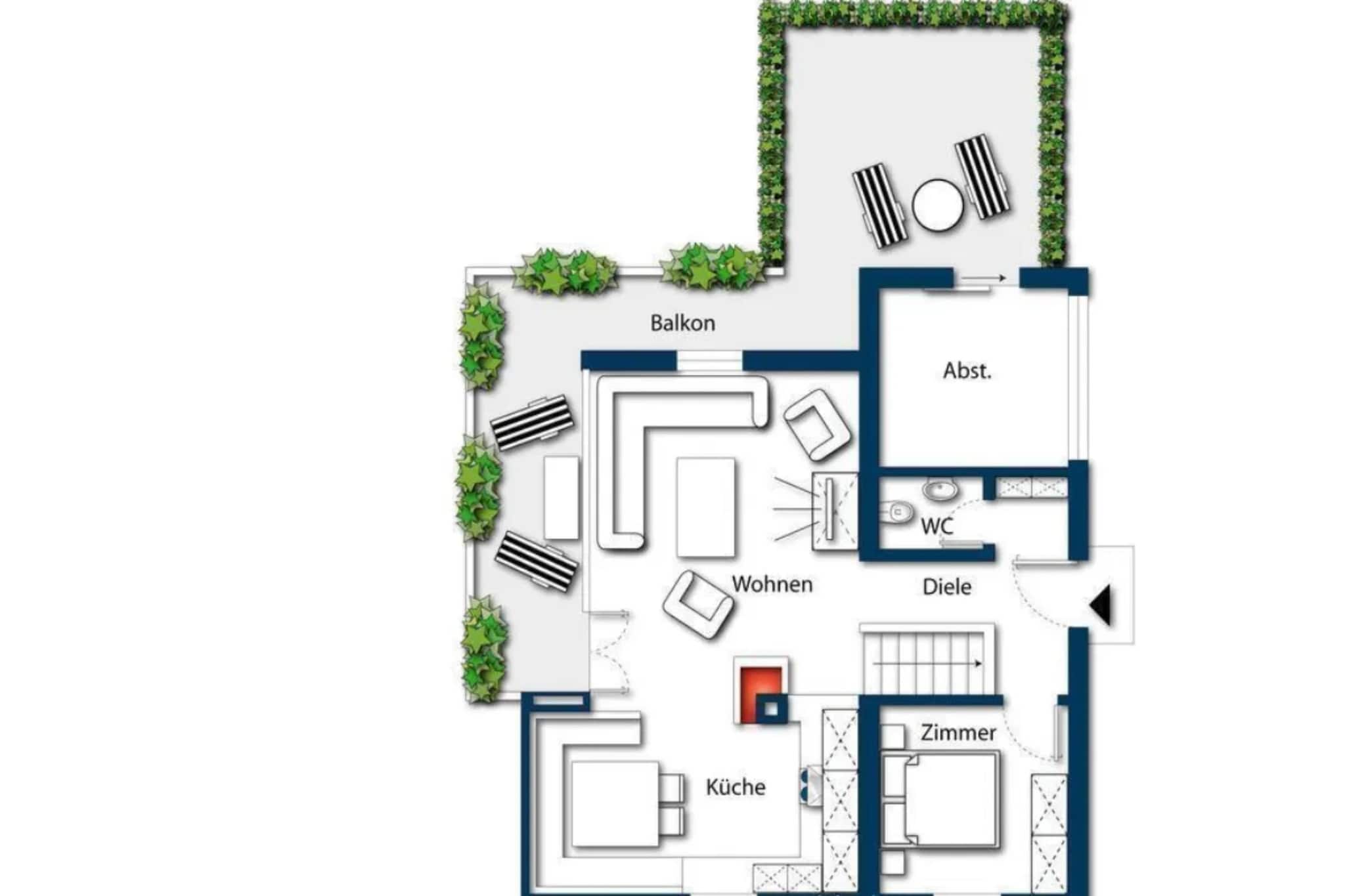 Schöneben Chalet MilKa - Plattegrond
