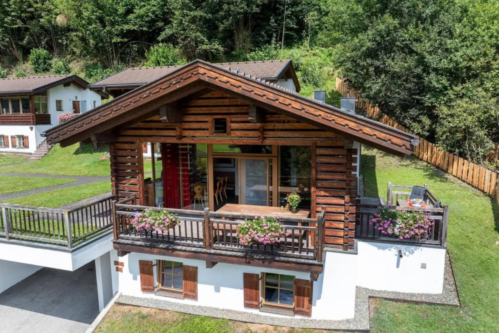 Schöneben Chalet Scorleduyn - Buitenkant zomer