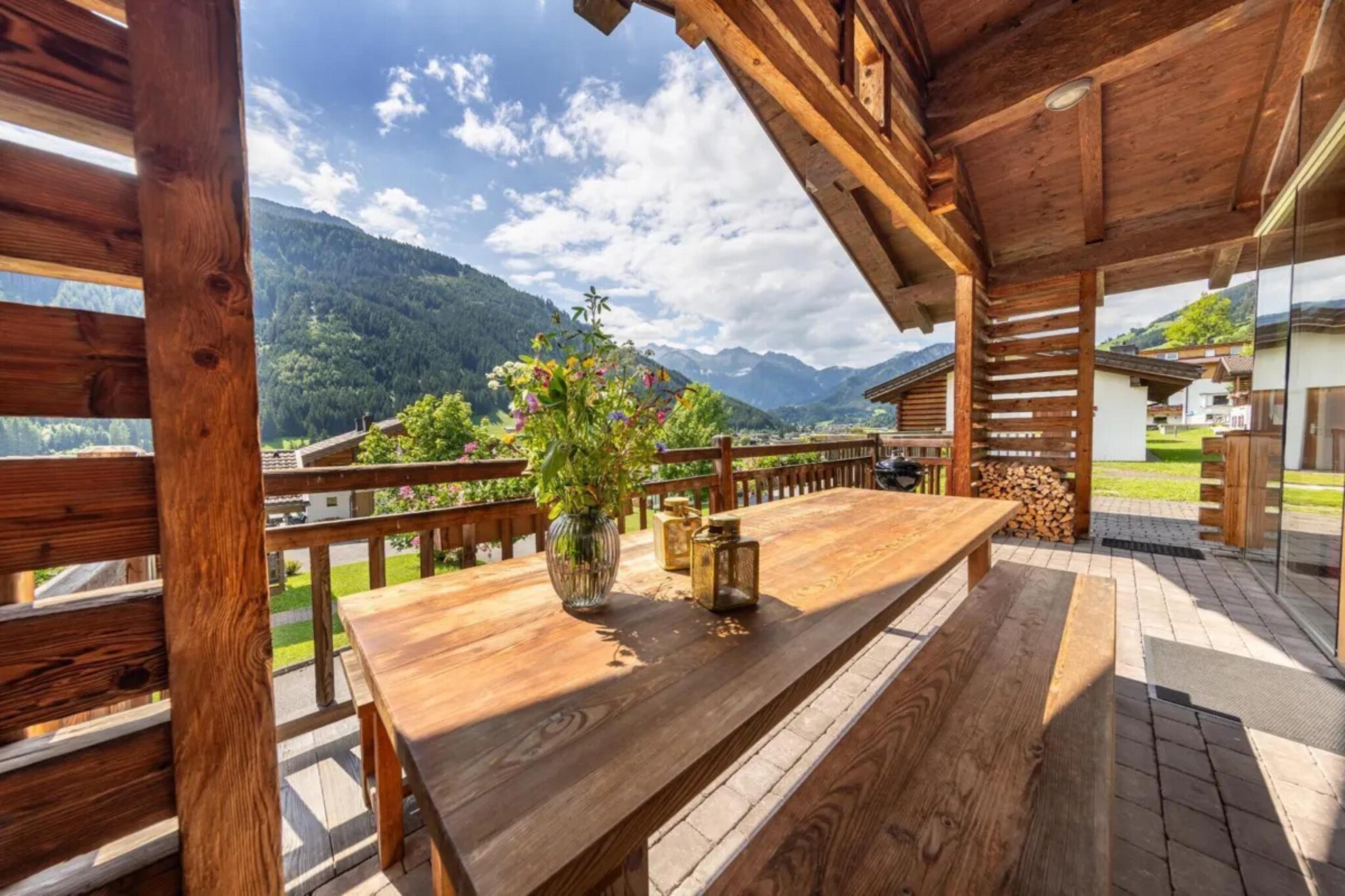 Schöneben Chalet Scorleduyn - Terrasbalkon
