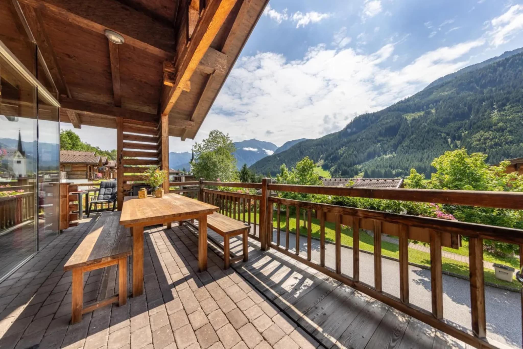 Schöneben Chalet Scorleduyn - Terrasbalkon