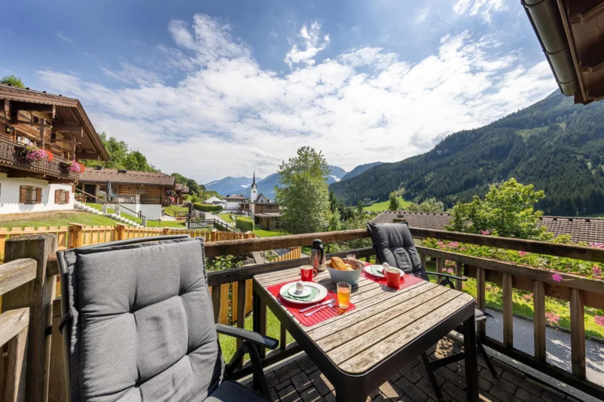 Schöneben Chalet Scorleduyn - Terrasbalkon