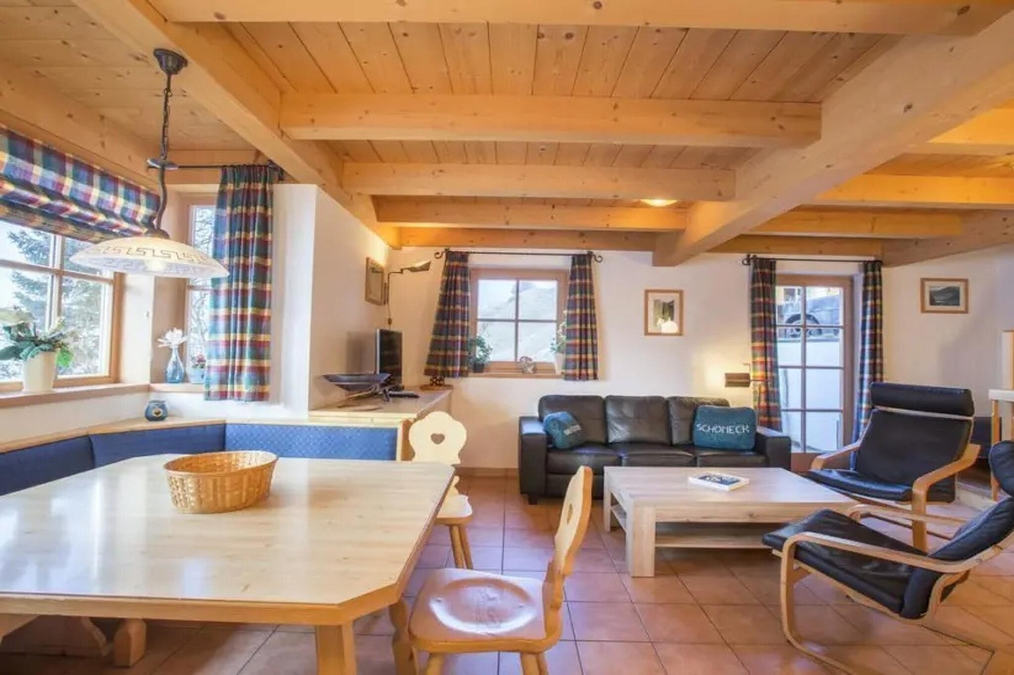 Schöneben Chalet Schöneck - Woonkamer