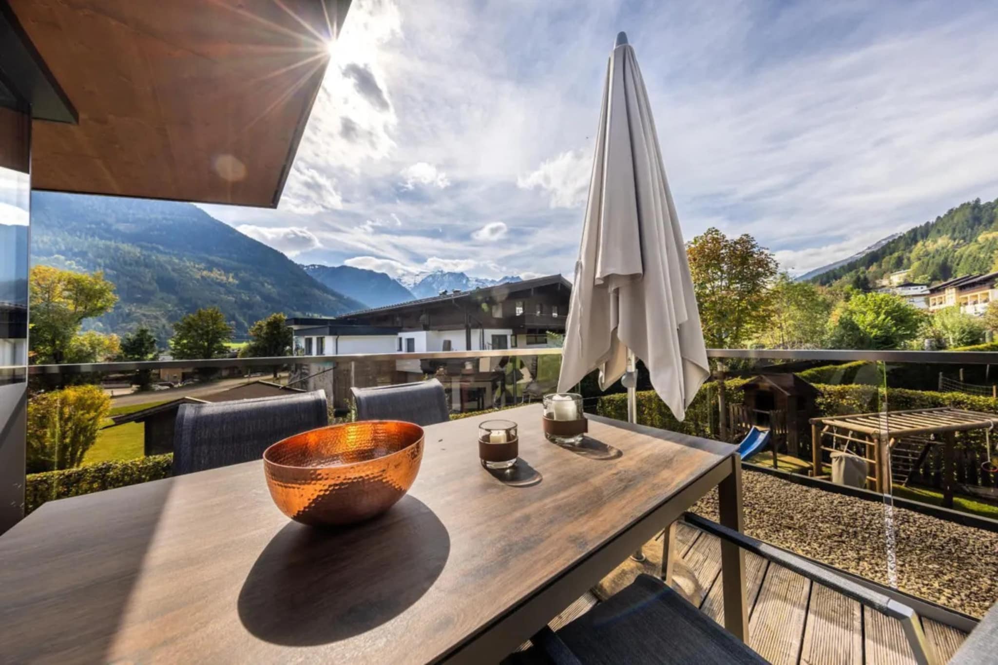 Residenz Wildkogelbahnen Top 20 - Uitzicht zomer