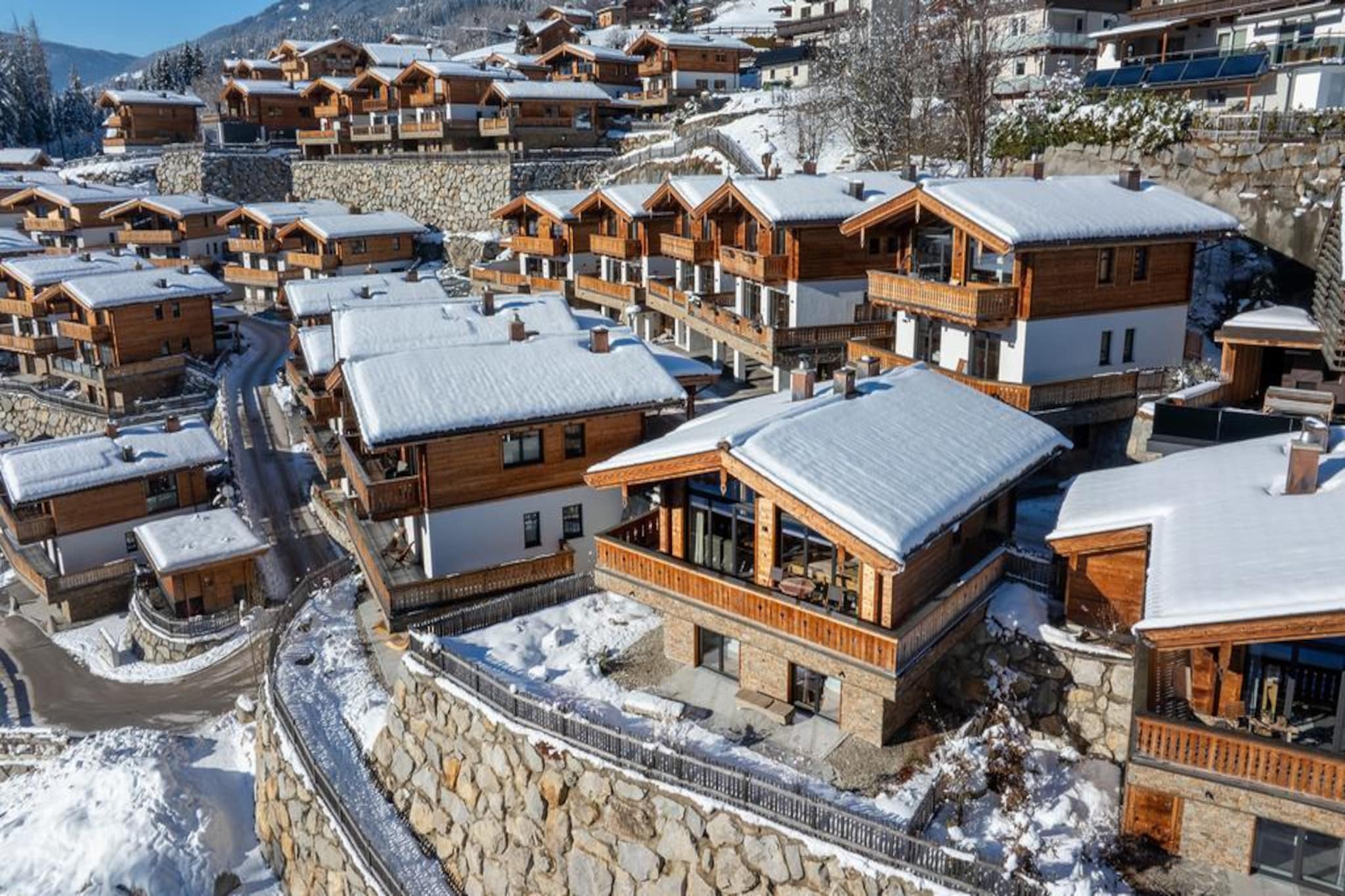 Nationalpark Chalet Achkogel-Exterieur winter