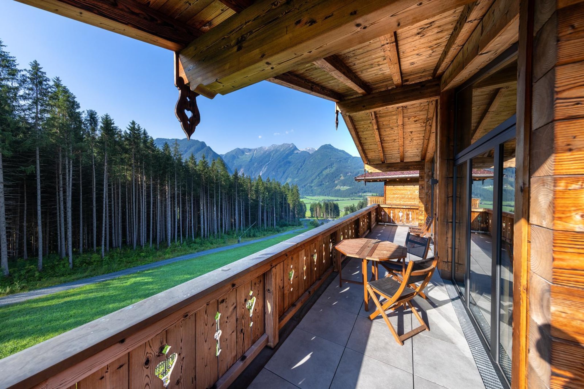 Nationalpark Chalet Achkogel-Terrasbalkon