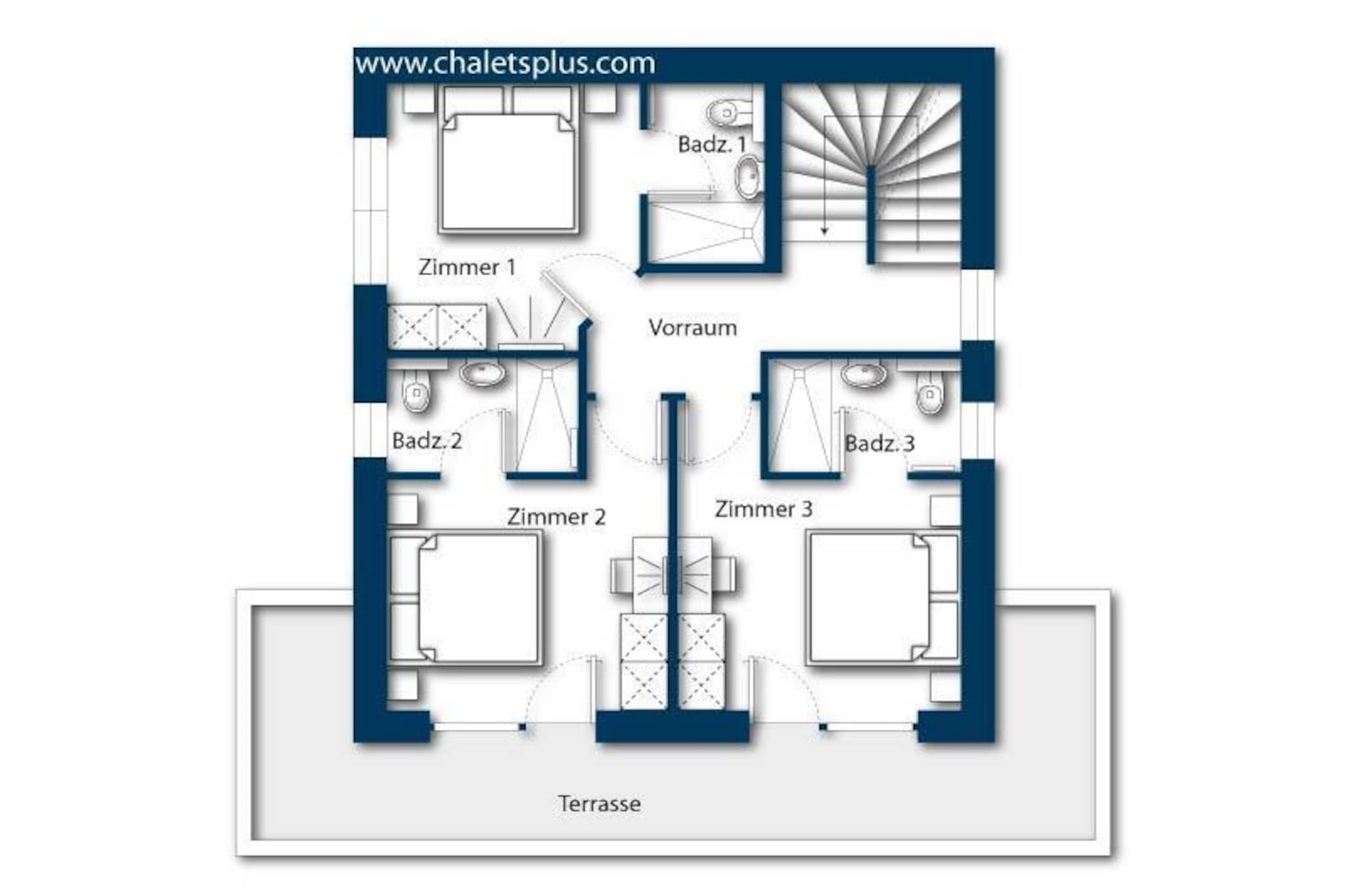 Nationalpark Chalet Käferfeldeck-Niet-getagd