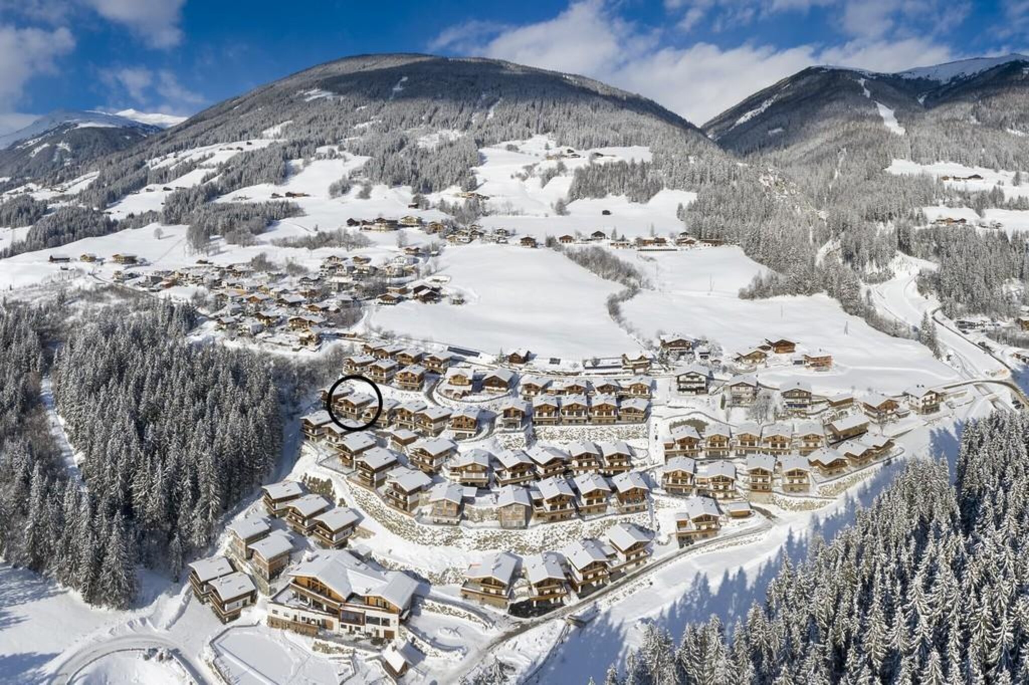 Nationalpark Chalet Arventalspitze-Gebieden zomer 5km
