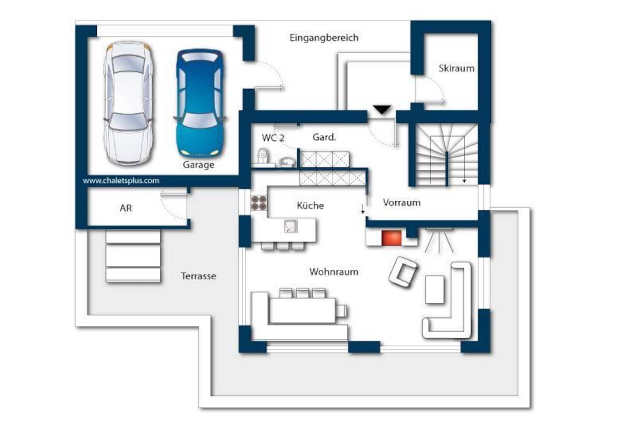 Nationalpark Chalet Hohes Aderl-Niet-getagd