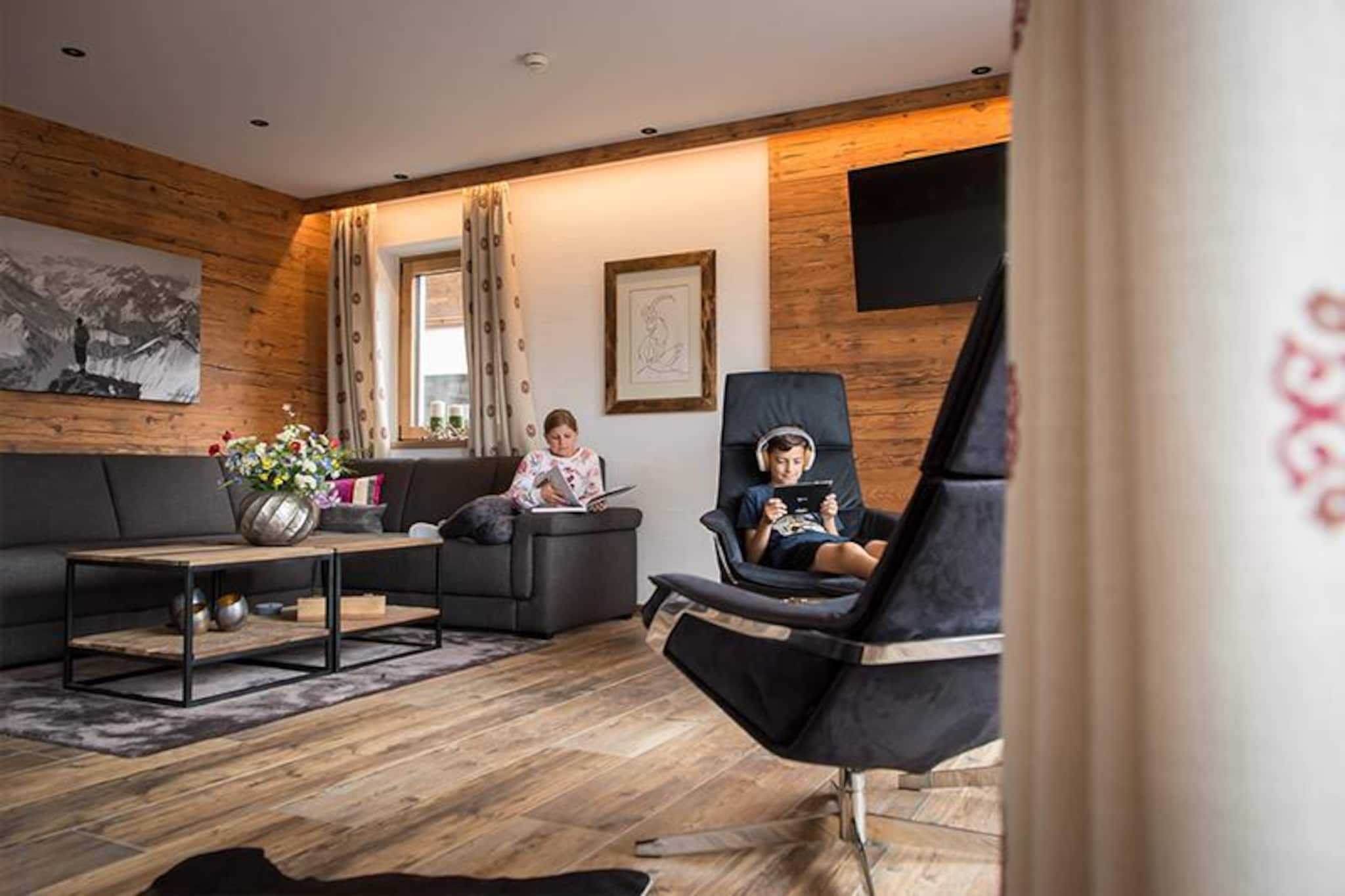 Nationalpark Chalet Jagdhausspitze-Woonkamer