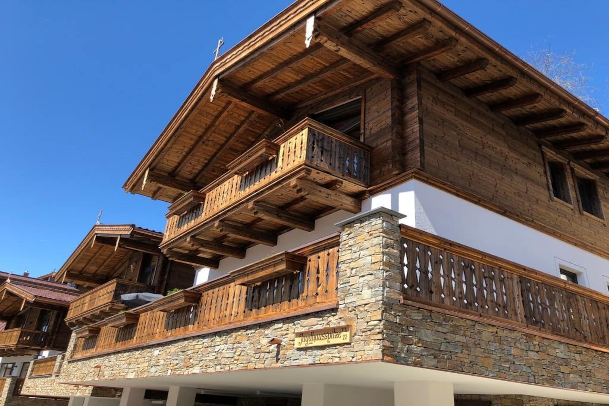 Nationalpark Chalet Jagdhausspitze-Buitenkant zomer