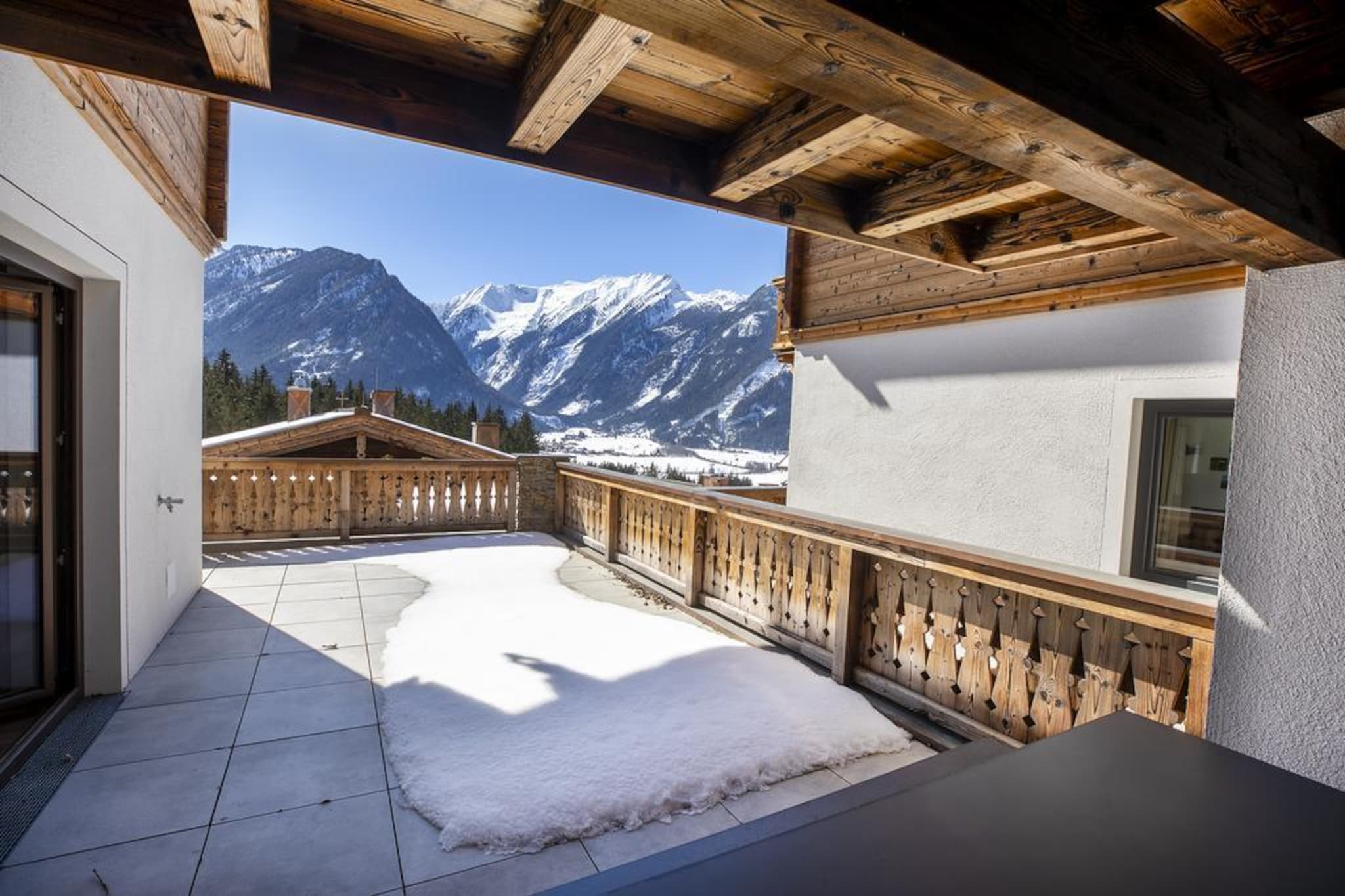 Nationalpark Chalet Jagdhausspitze-Terrasbalkon