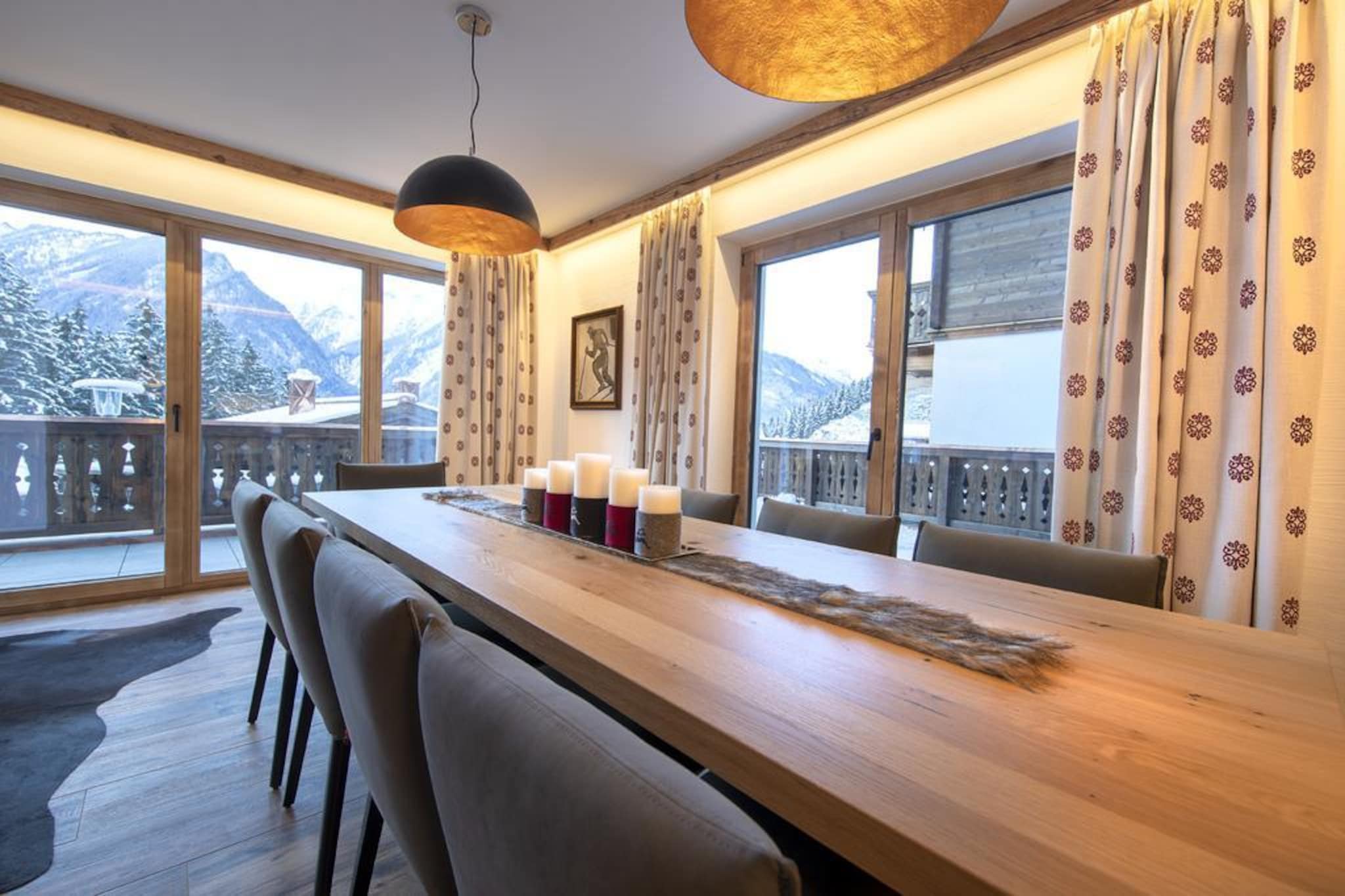 Nationalpark Chalet Jagdhausspitze-Eetkamer