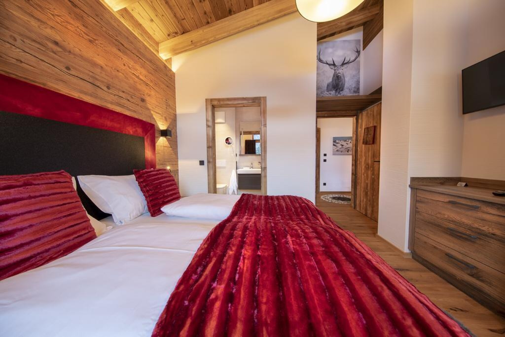 Nationalpark Chalet Jagdhausspitze-Slaapkamer