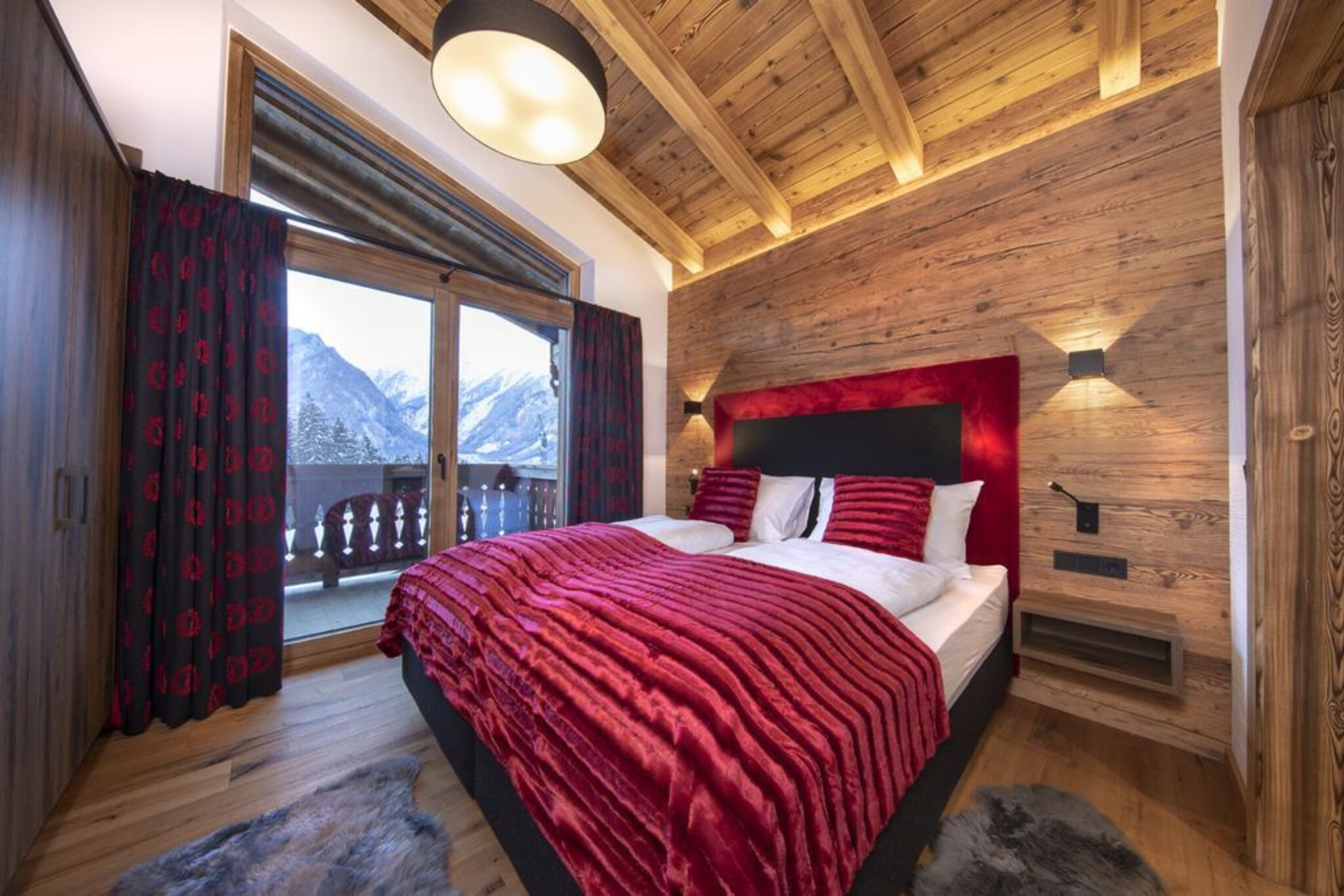 Nationalpark Chalet Jagdhausspitze-Slaapkamer