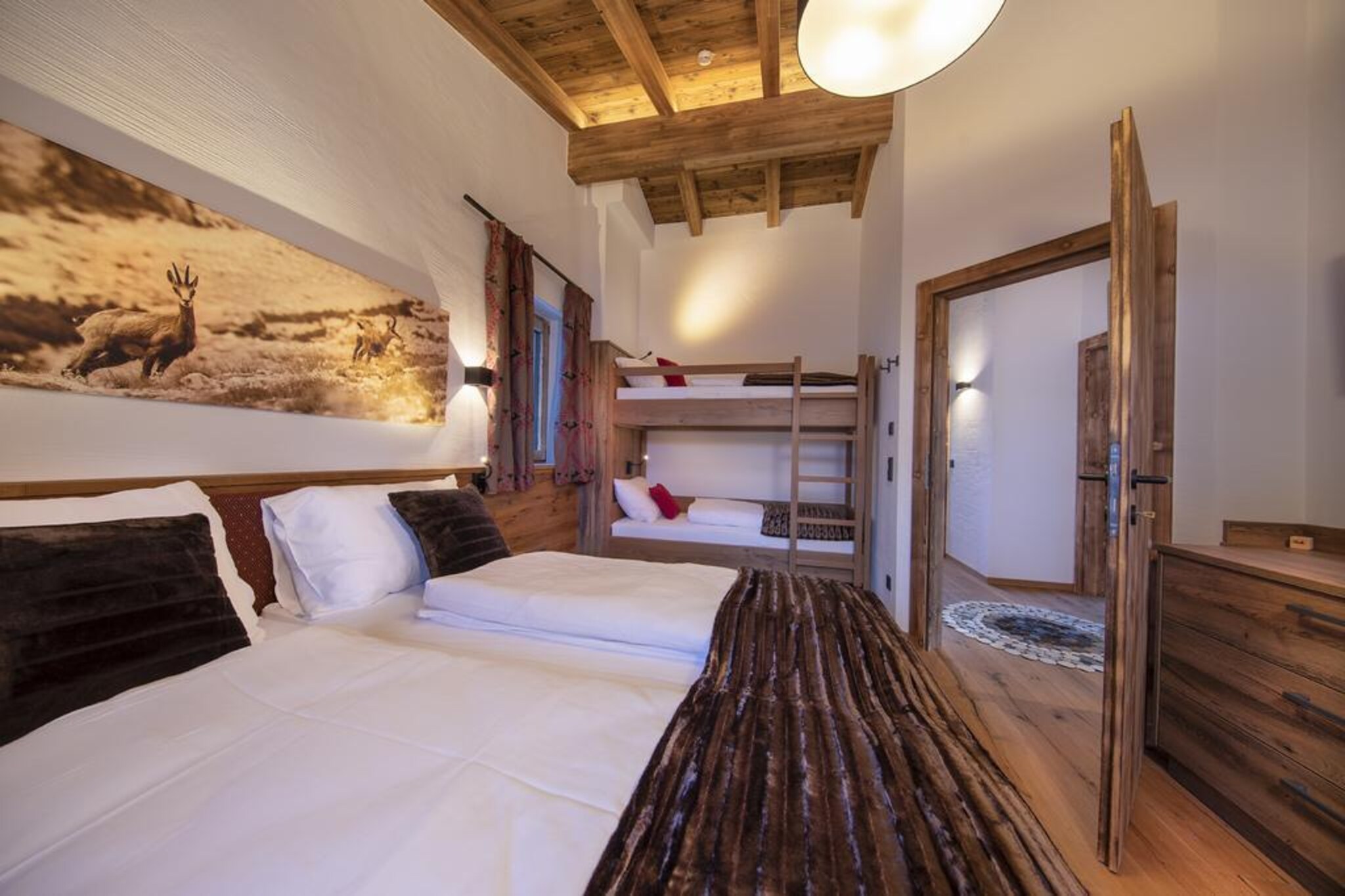 Nationalpark Chalet Jagdhausspitze-Slaapkamer