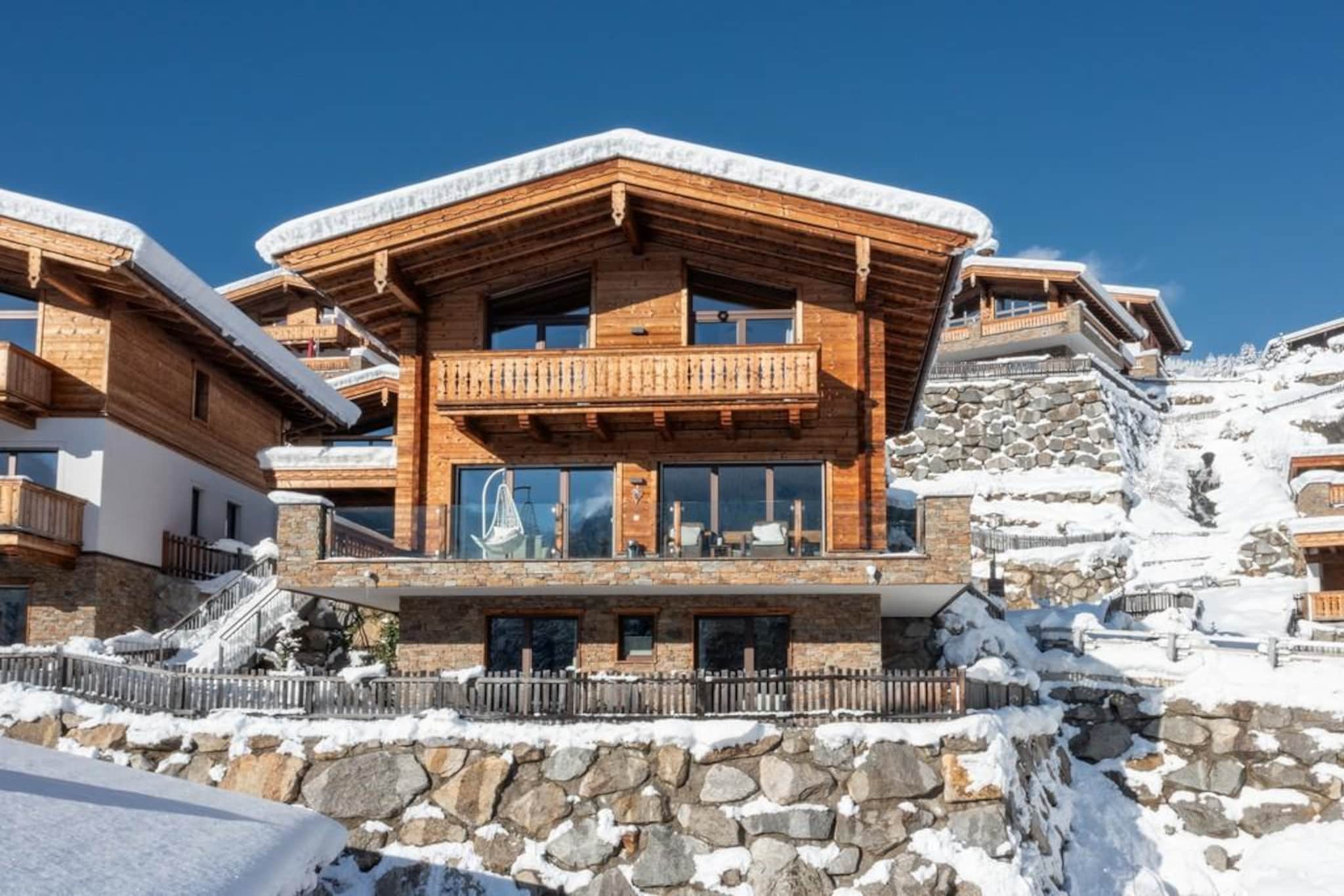 Nationalpark Chalet Goldbergspitze-Exterieur winter