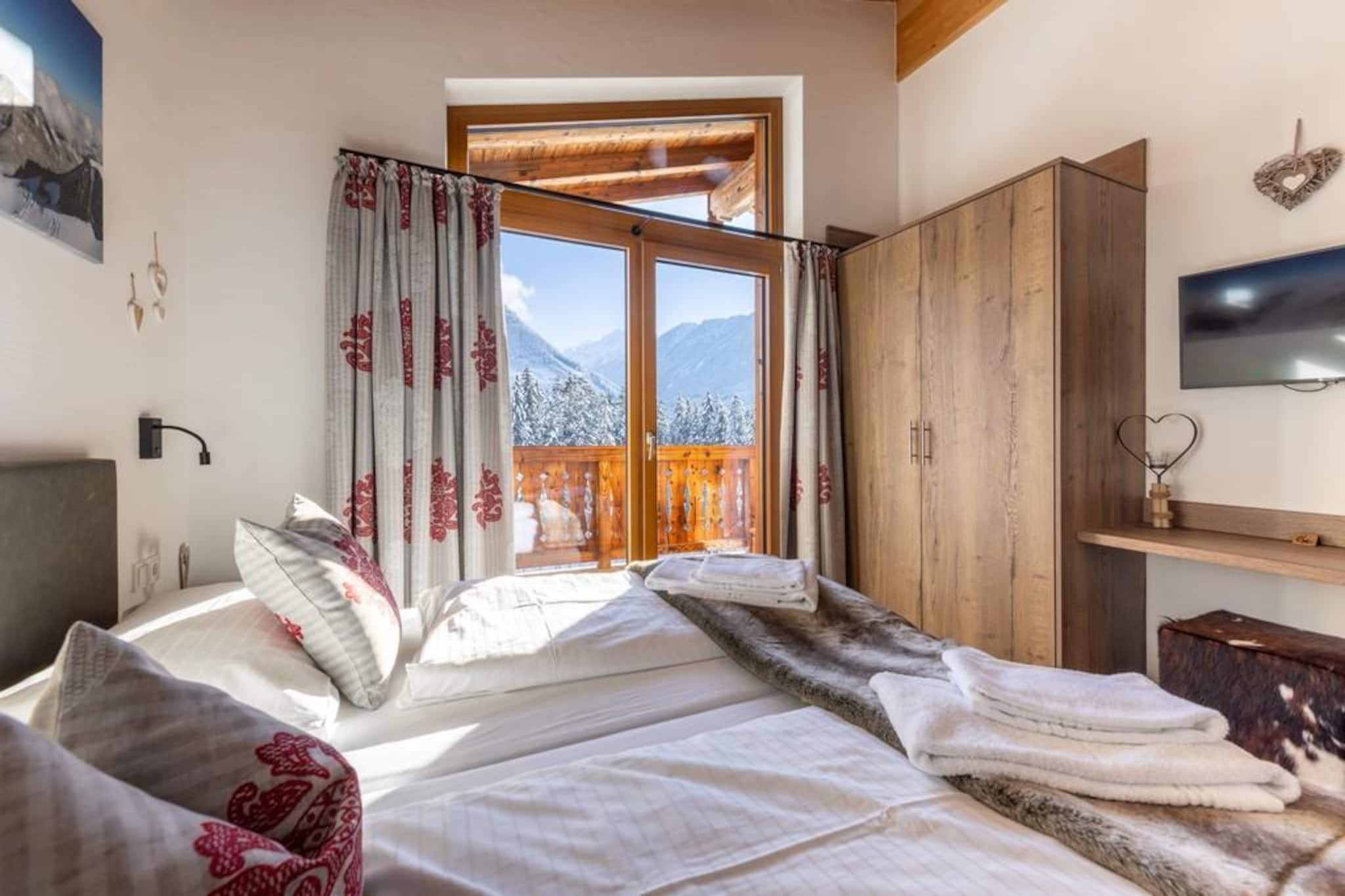 Nationalpark Chalet Goldbergspitze-Slaapkamer