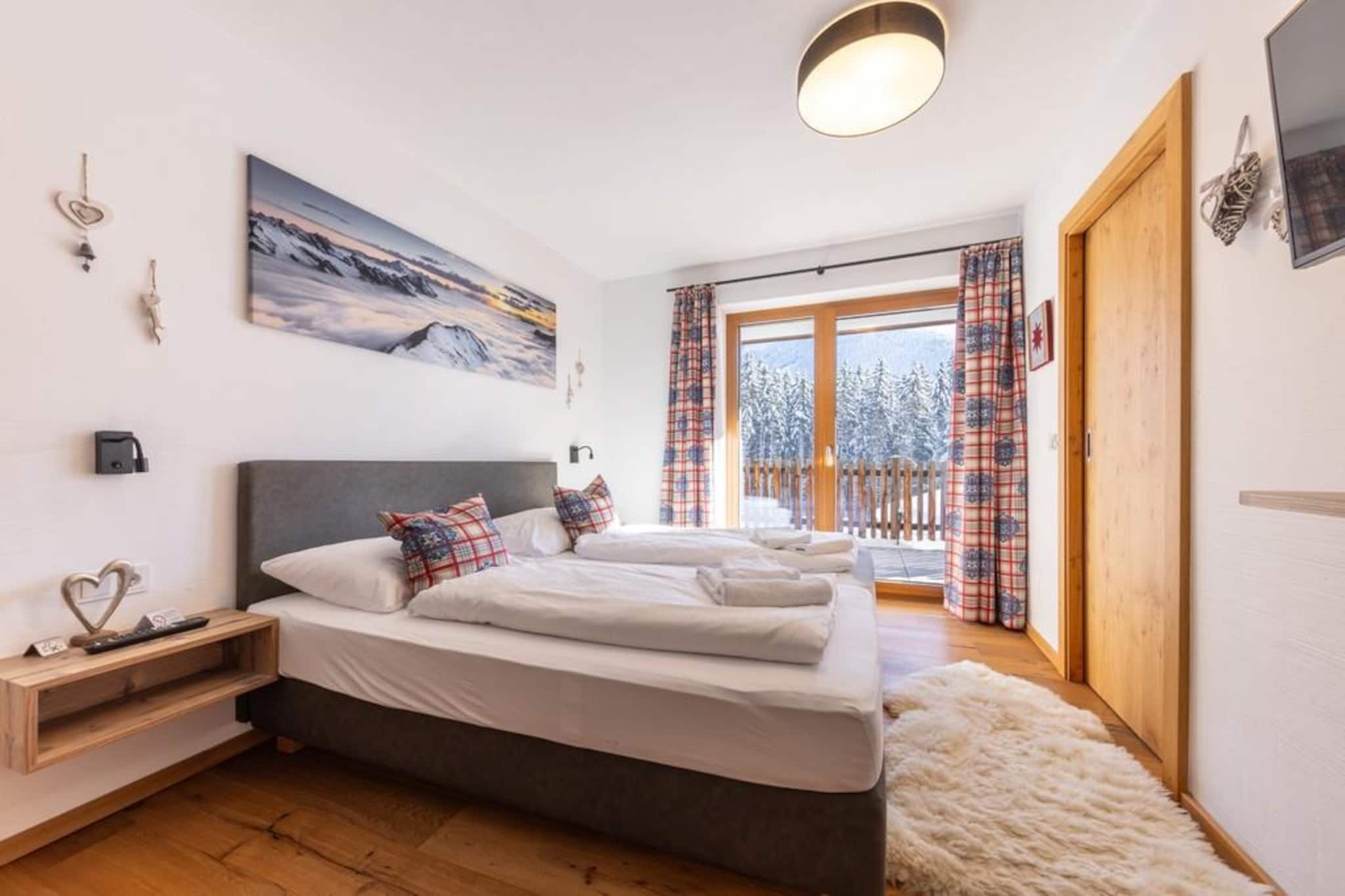 Nationalpark Chalet Goldbergspitze-Slaapkamer