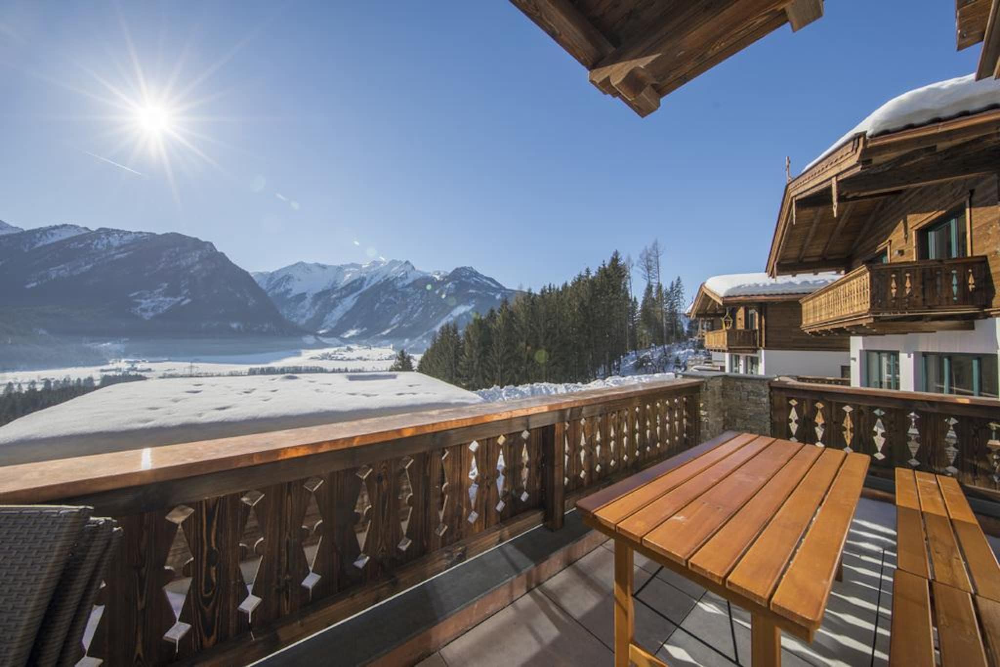 Nationalpark Chalet Rainerhorn-View winter