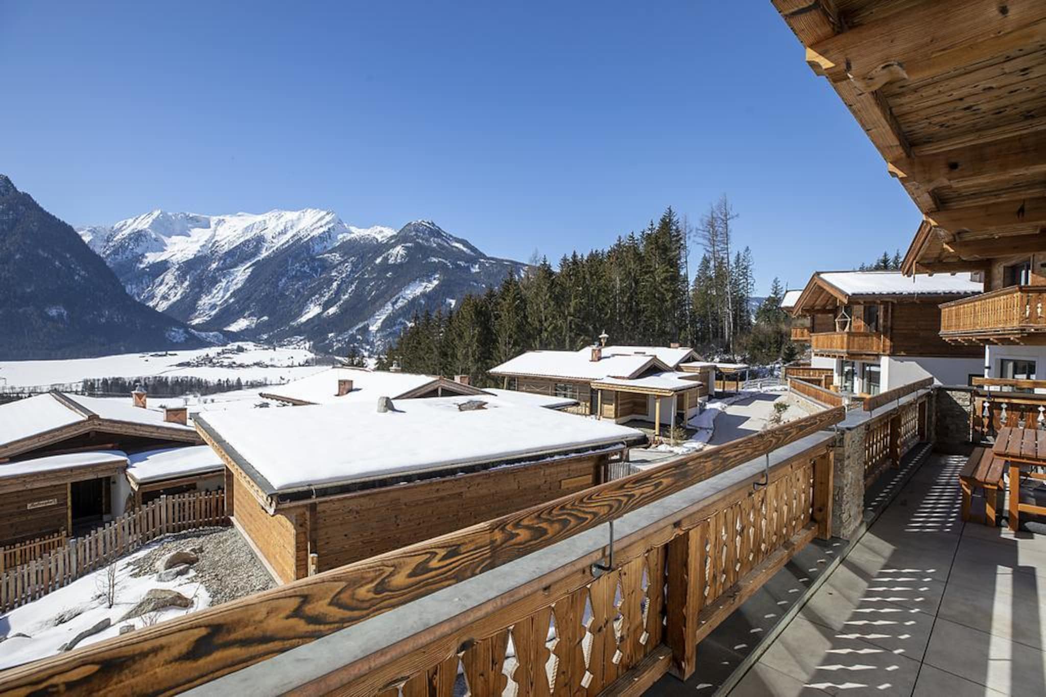 Nationalpark Chalet Rainerhorn-View winter