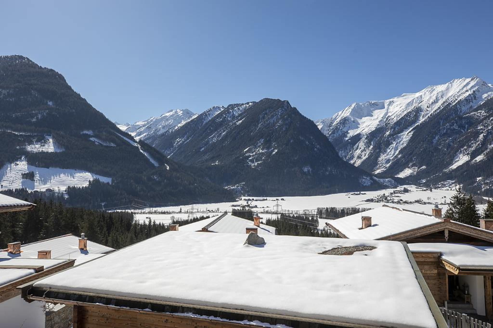 Nationalpark Chalet Rainerhorn-View winter