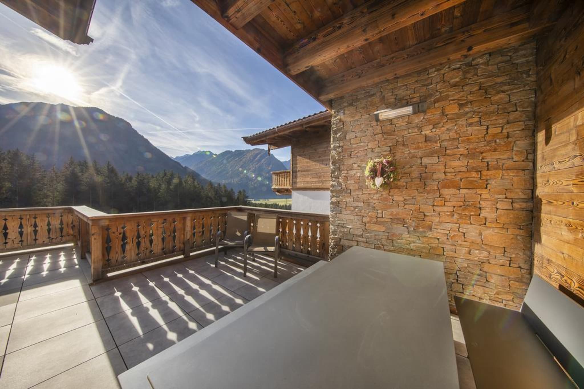 Nationalpark Chalet Habachspitze-Terrasbalkon