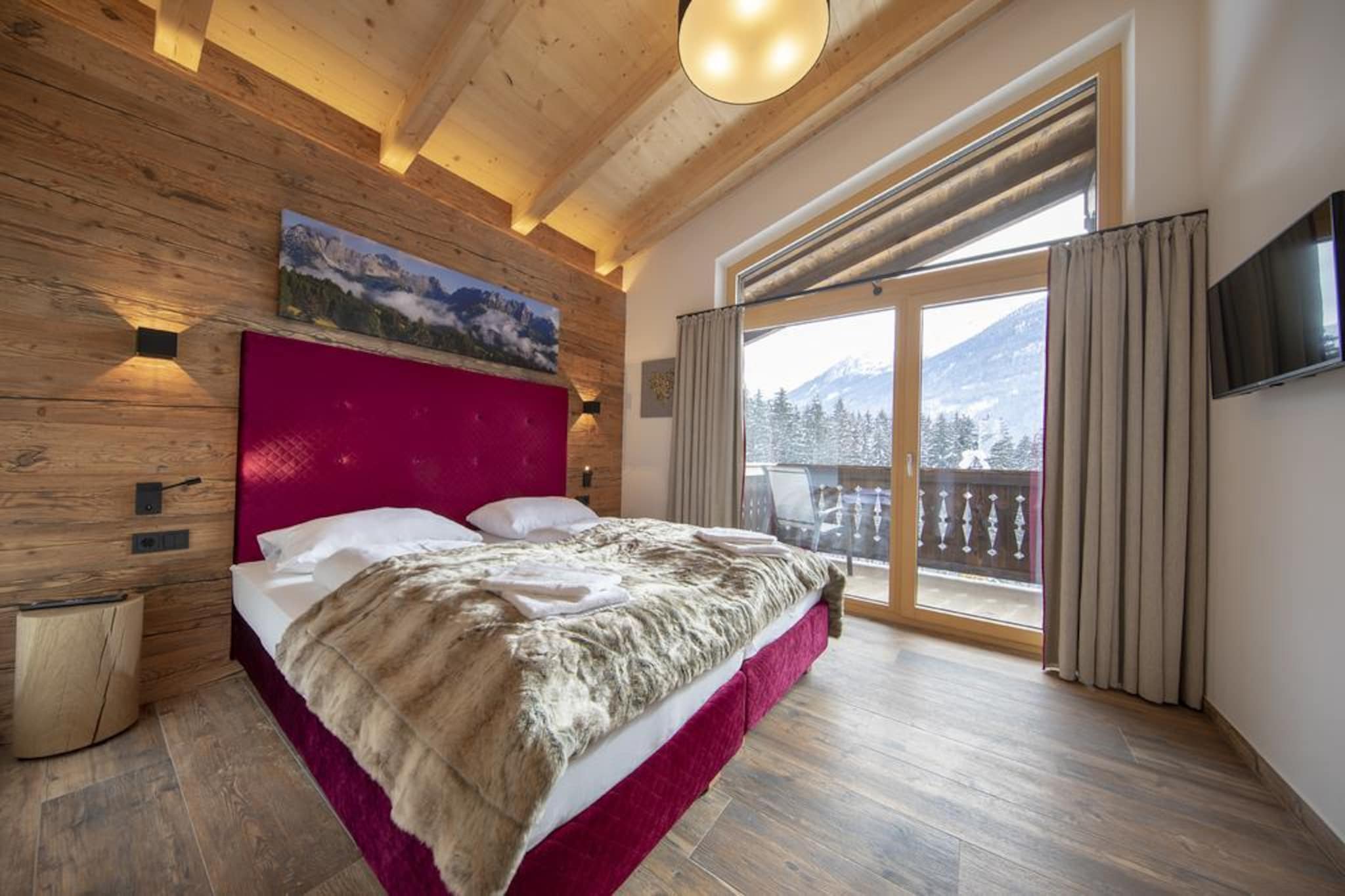 Nationalpark Chalet Habachspitze-Slaapkamer